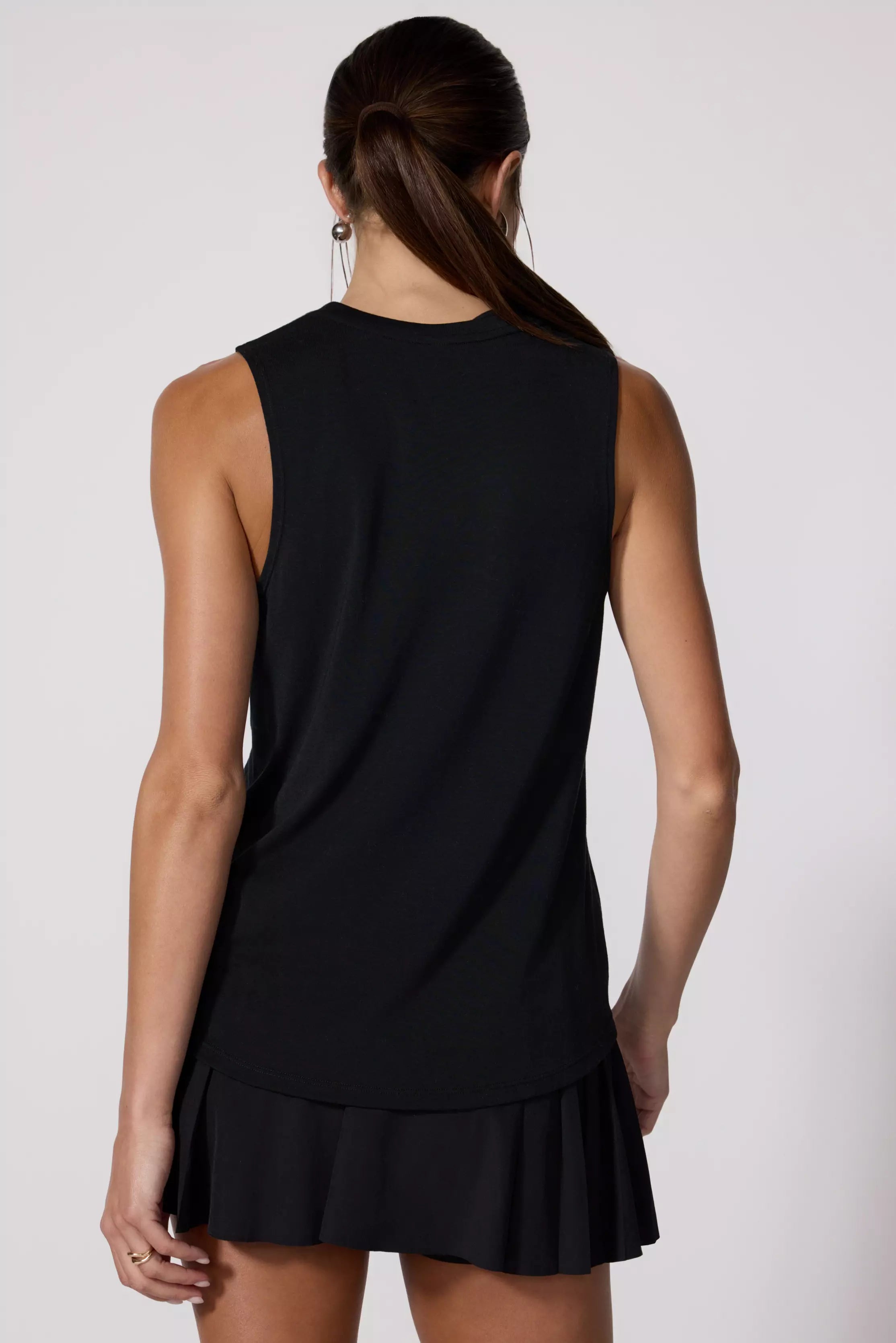 Performance Knit Tank - Black