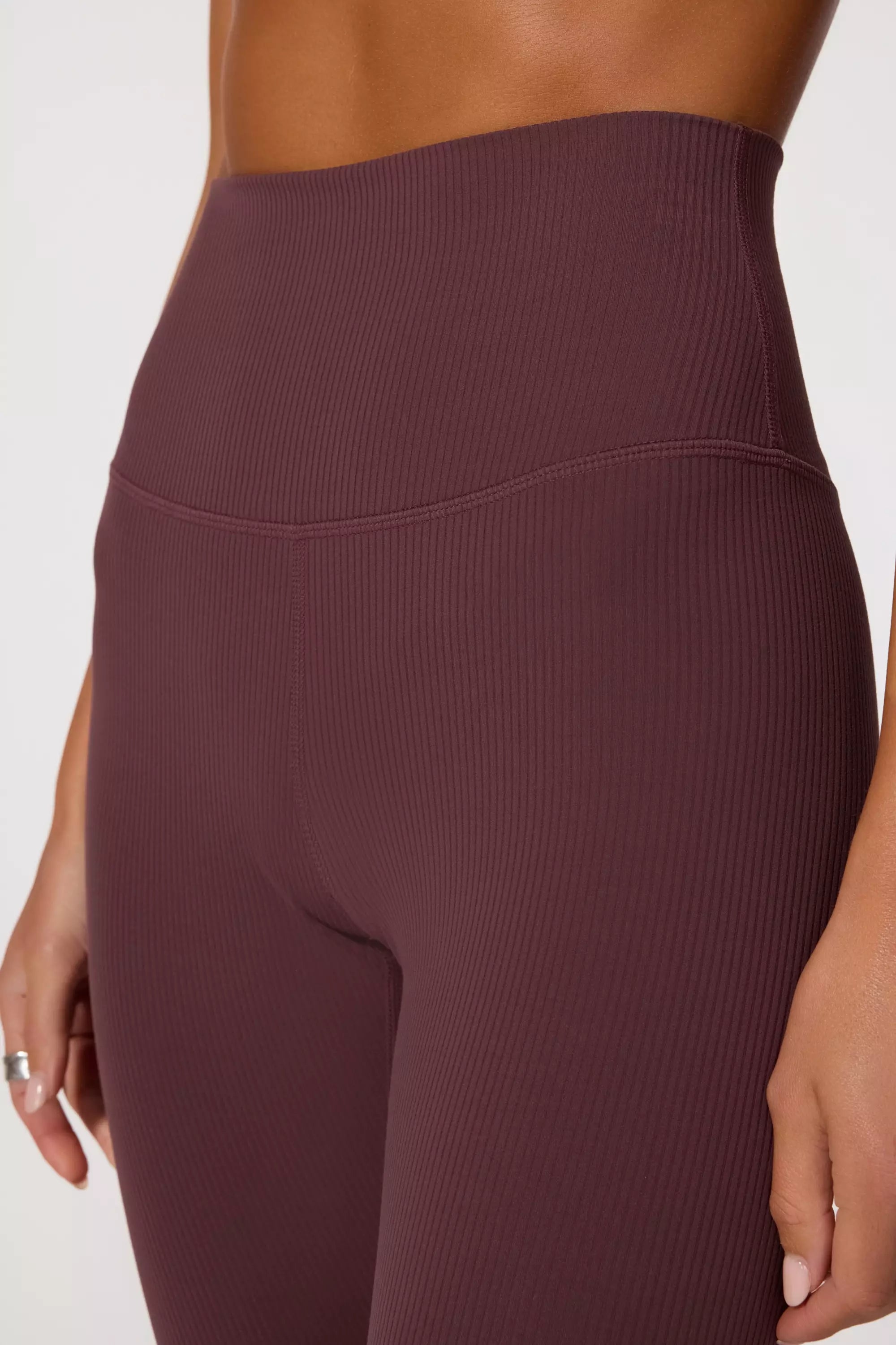 Ribbed Legging - Huckleberry