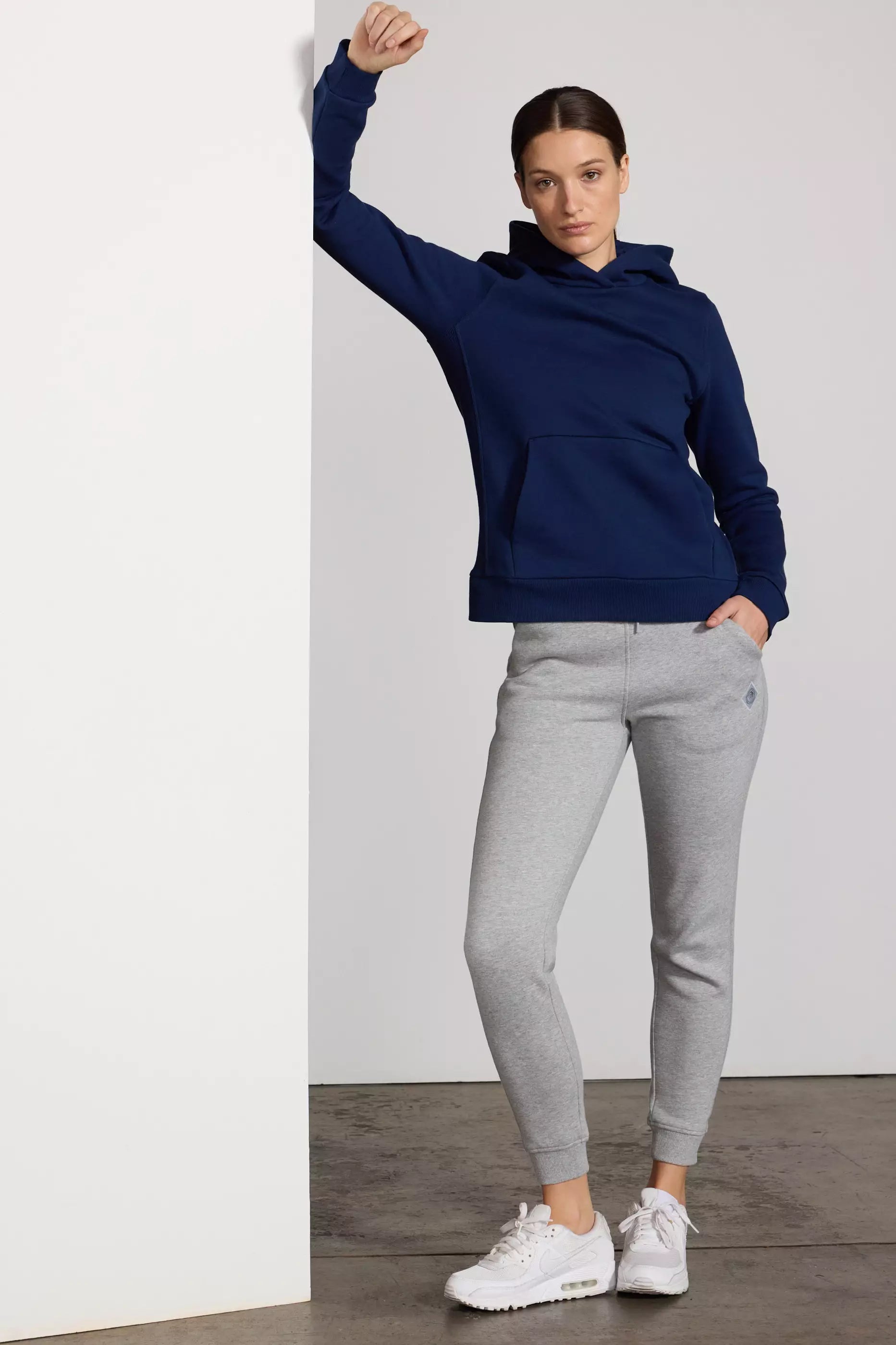 Comfort Fleece Pullover Hoodie - Navy