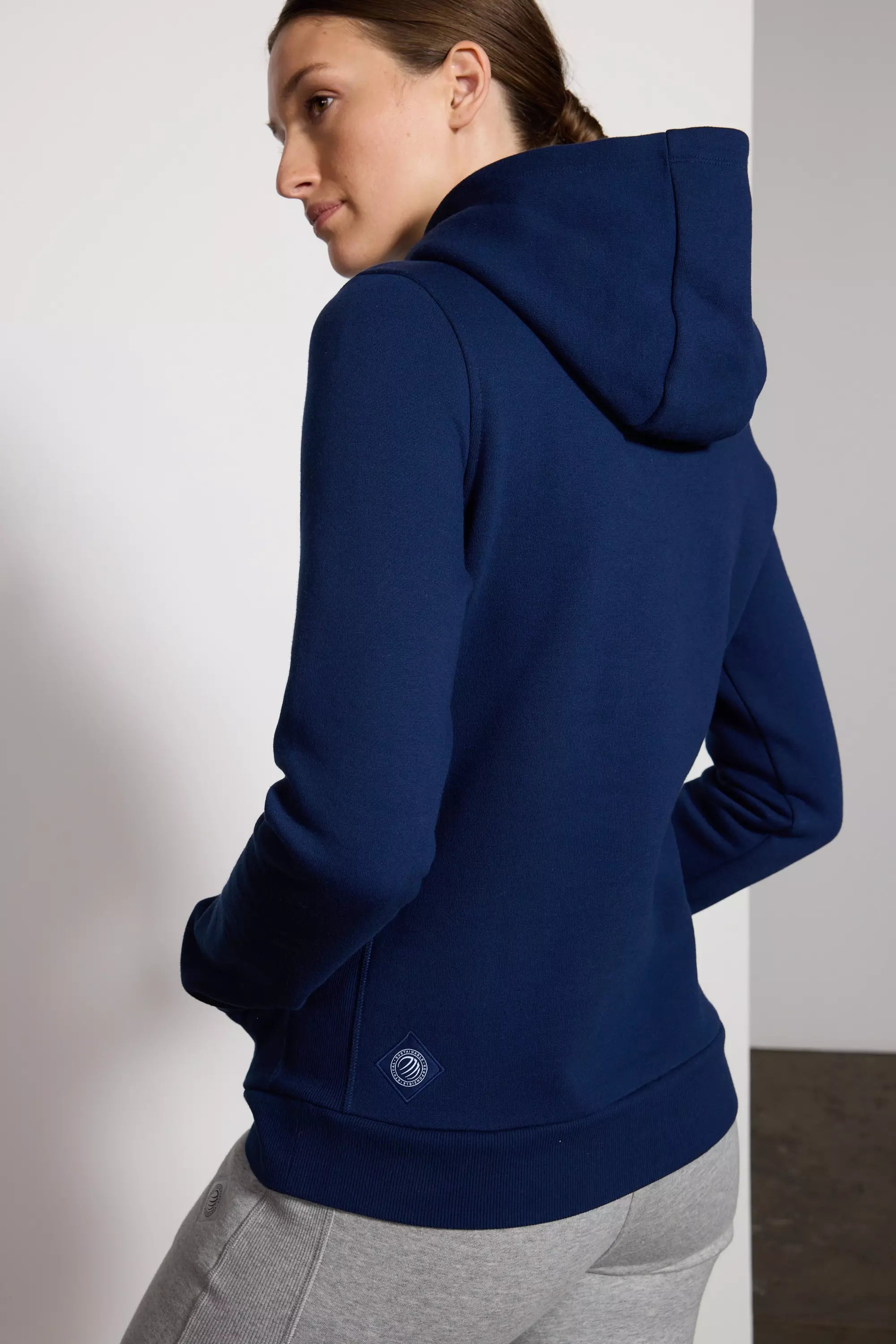 Comfort Fleece Pullover Hoodie - Navy