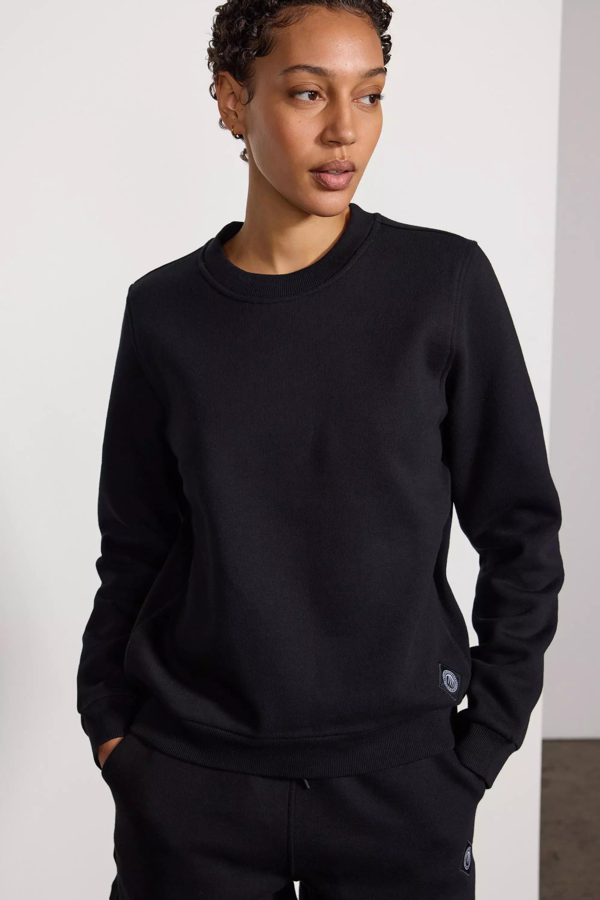 Sweat-shirt Luxefleece - noir