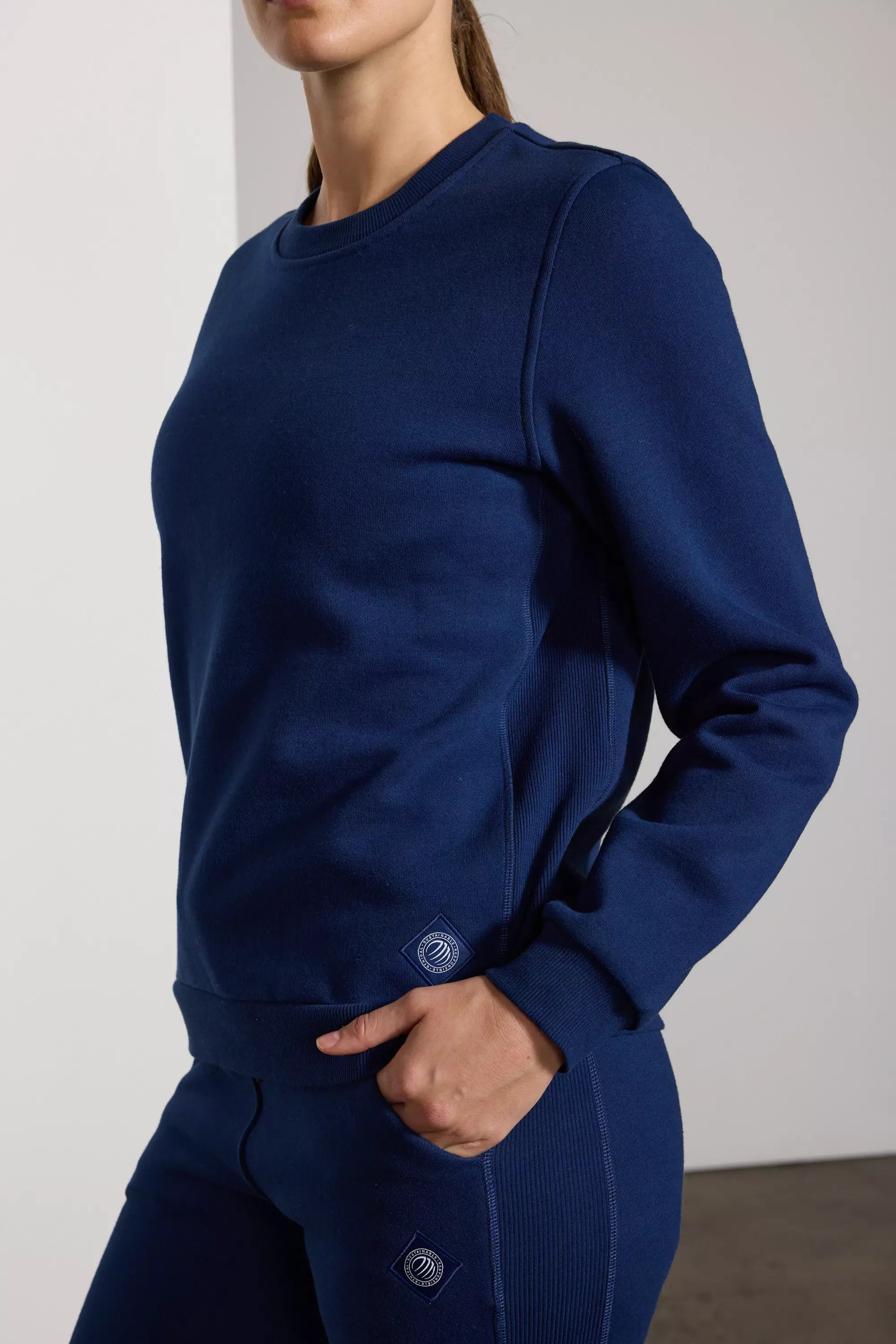 Sweatshirt Luxefleece - Marine