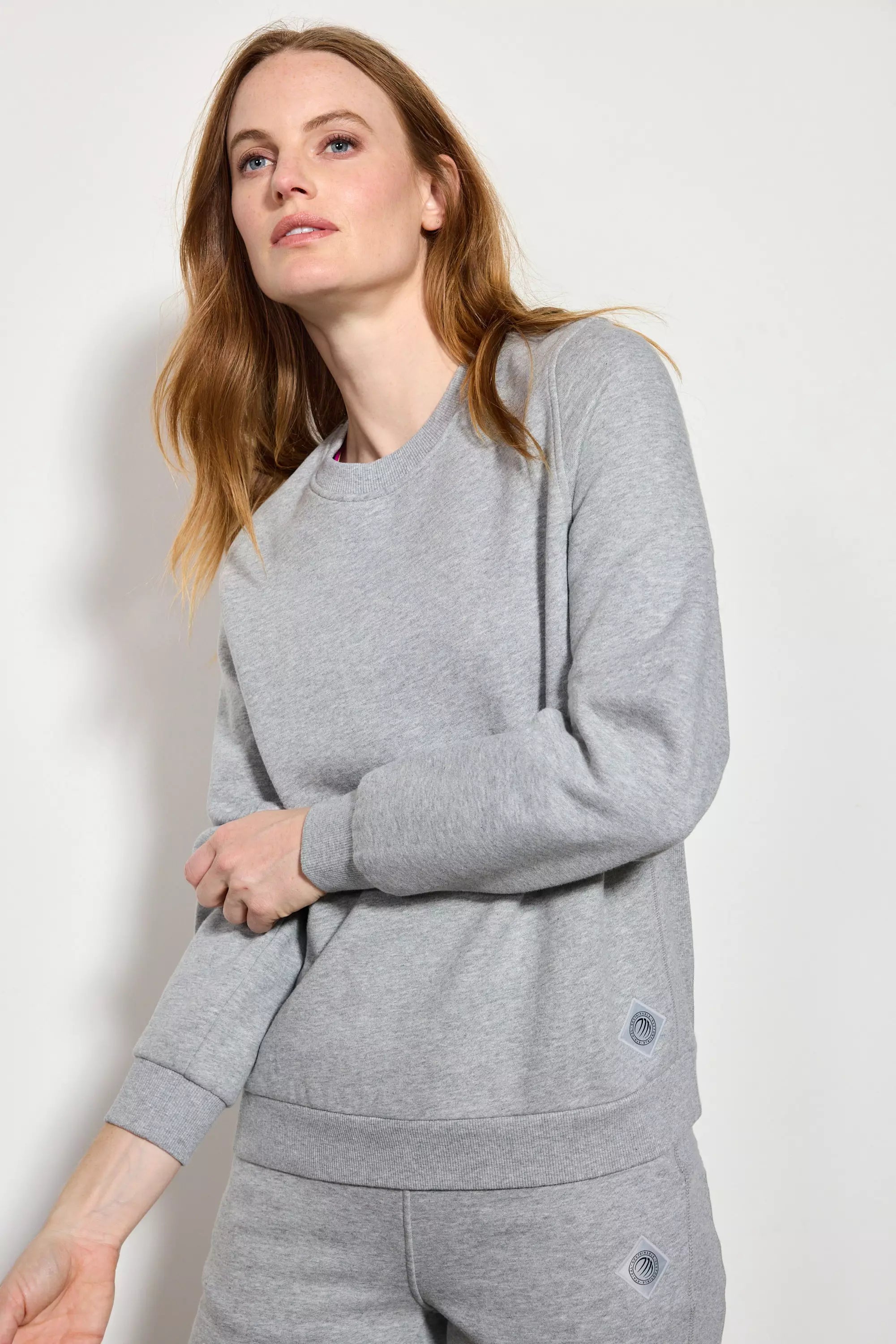 Comfort Fleece Sweatshirt - Htr Concrete