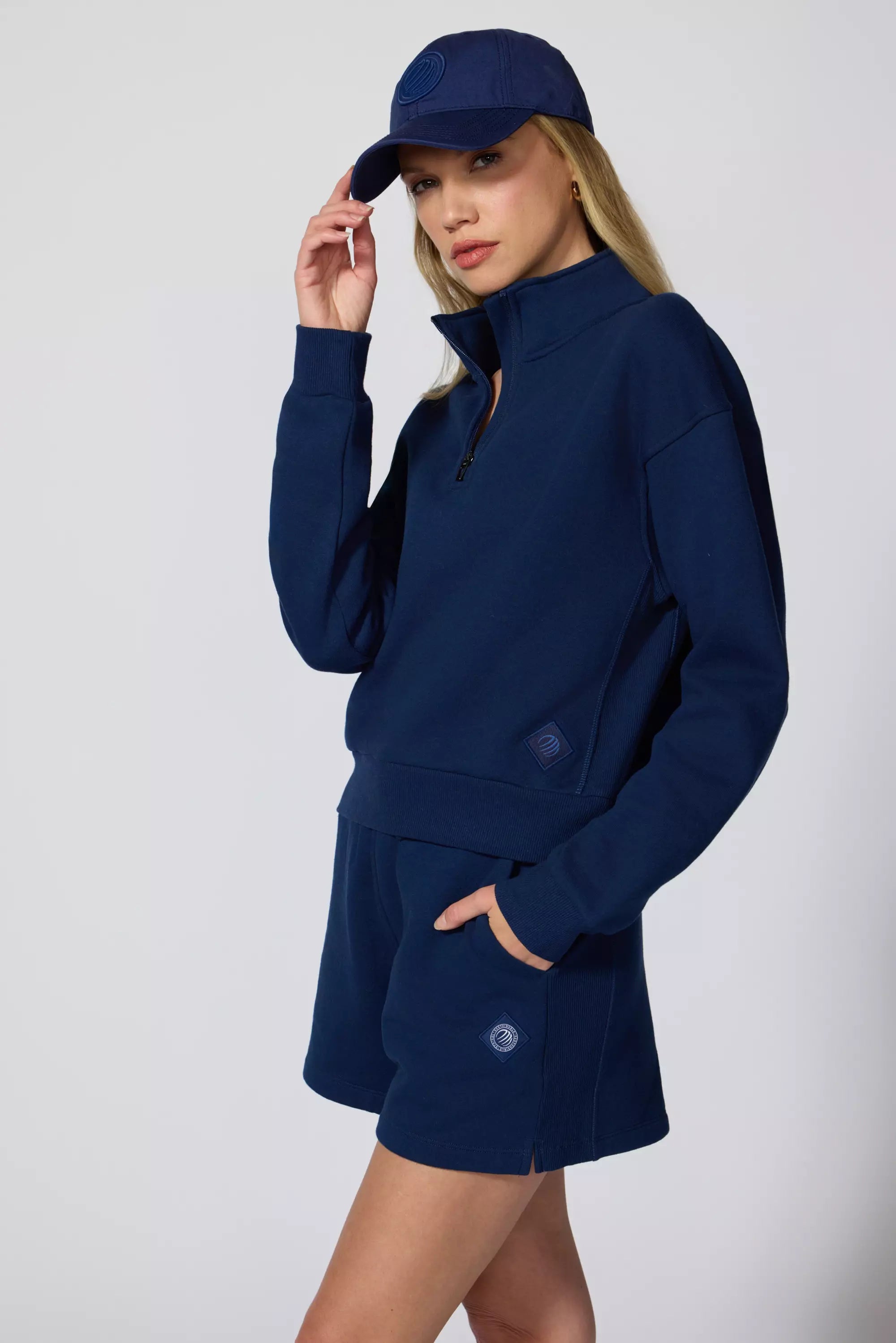 Luxefleece 1/4 Zip - Marine