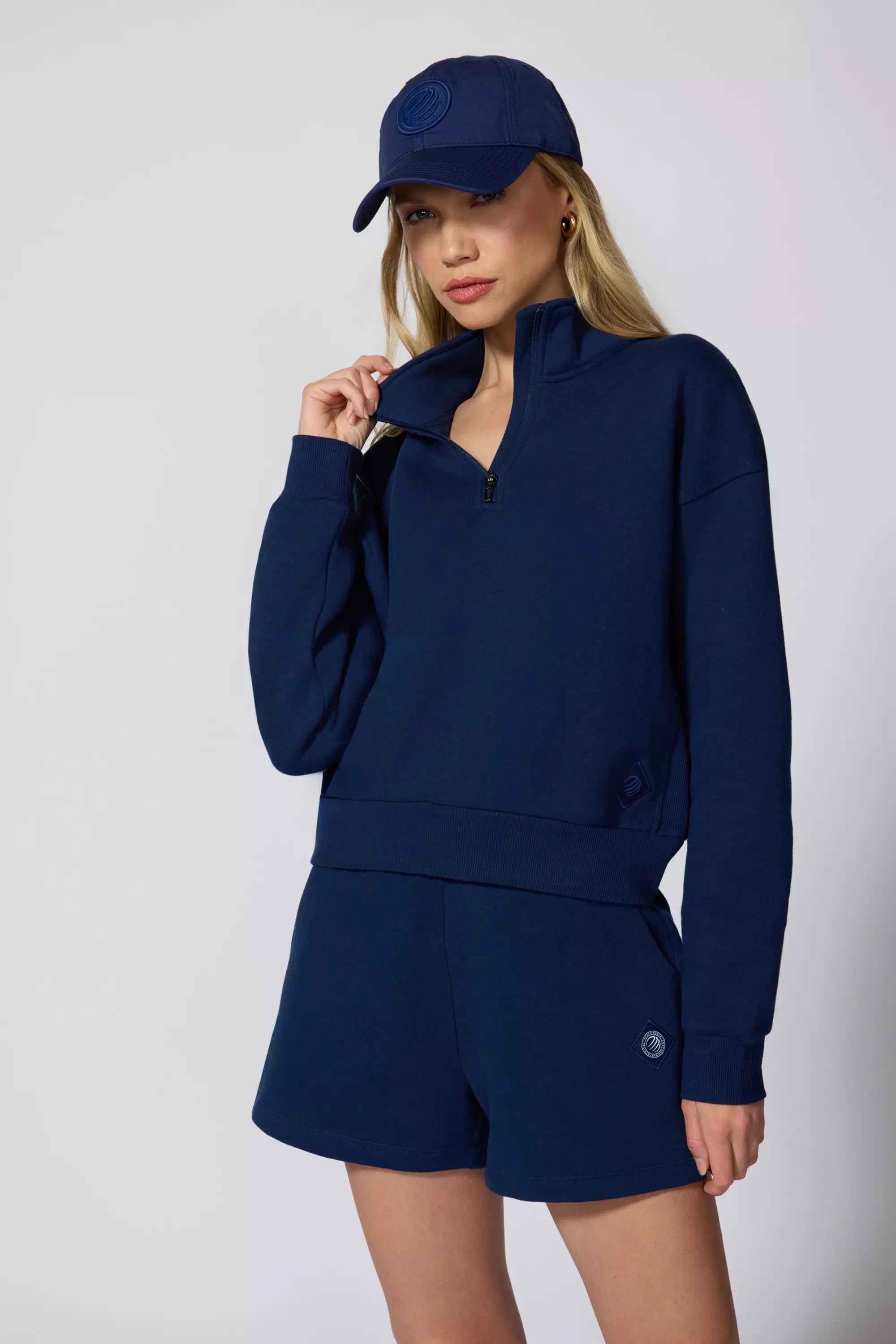 Comfort Fleece 1/4 Zip  - Navy