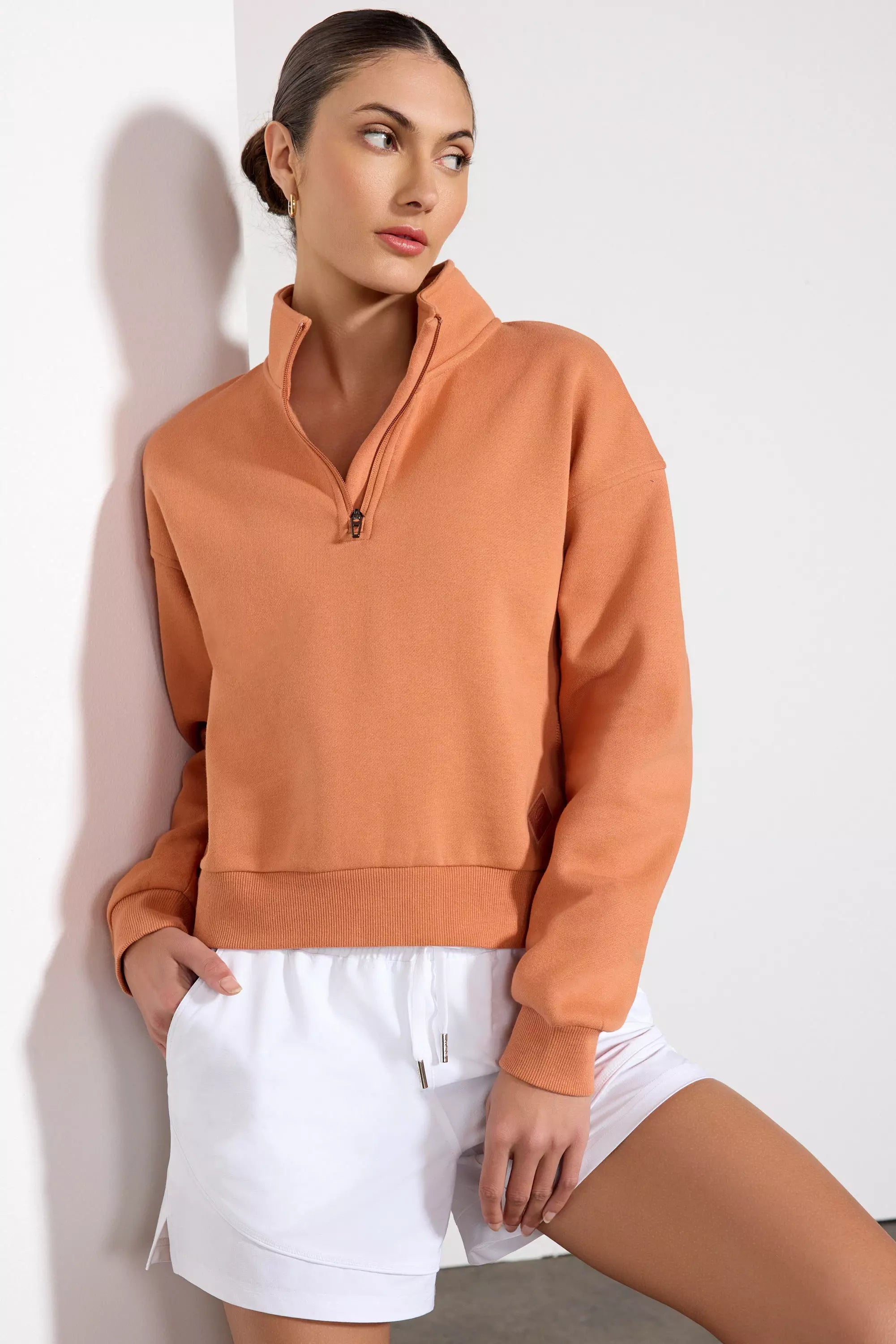 Comfort Fleece 1/4 Zip  - Sunburn