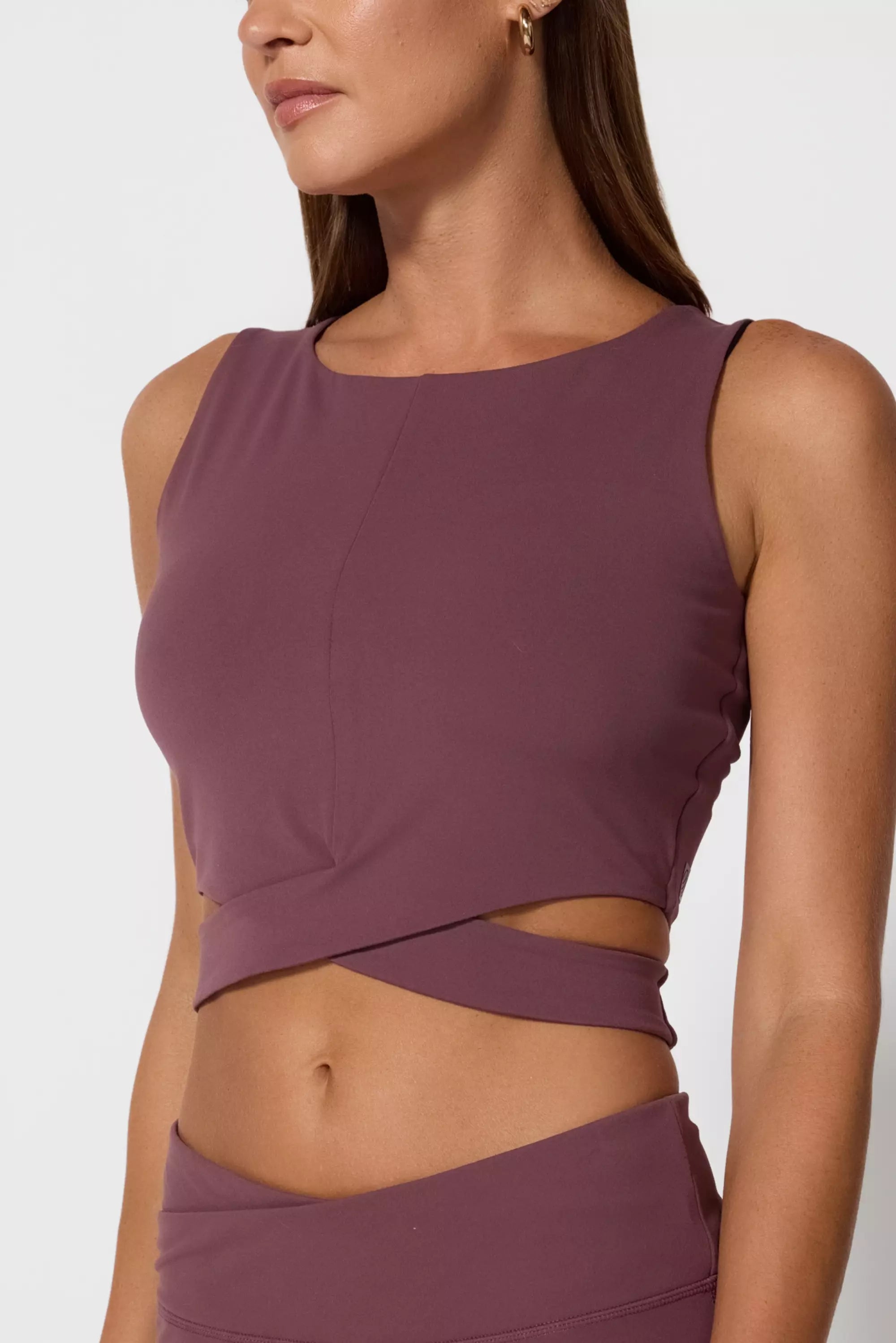 Vital High-Neck Tank - Huckleberry