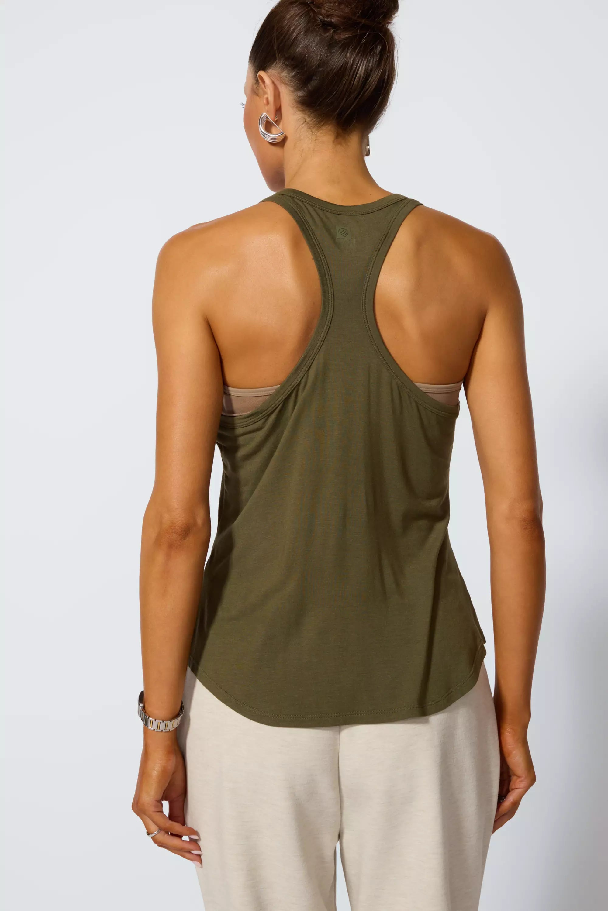 Racer Tank - Ivy Green