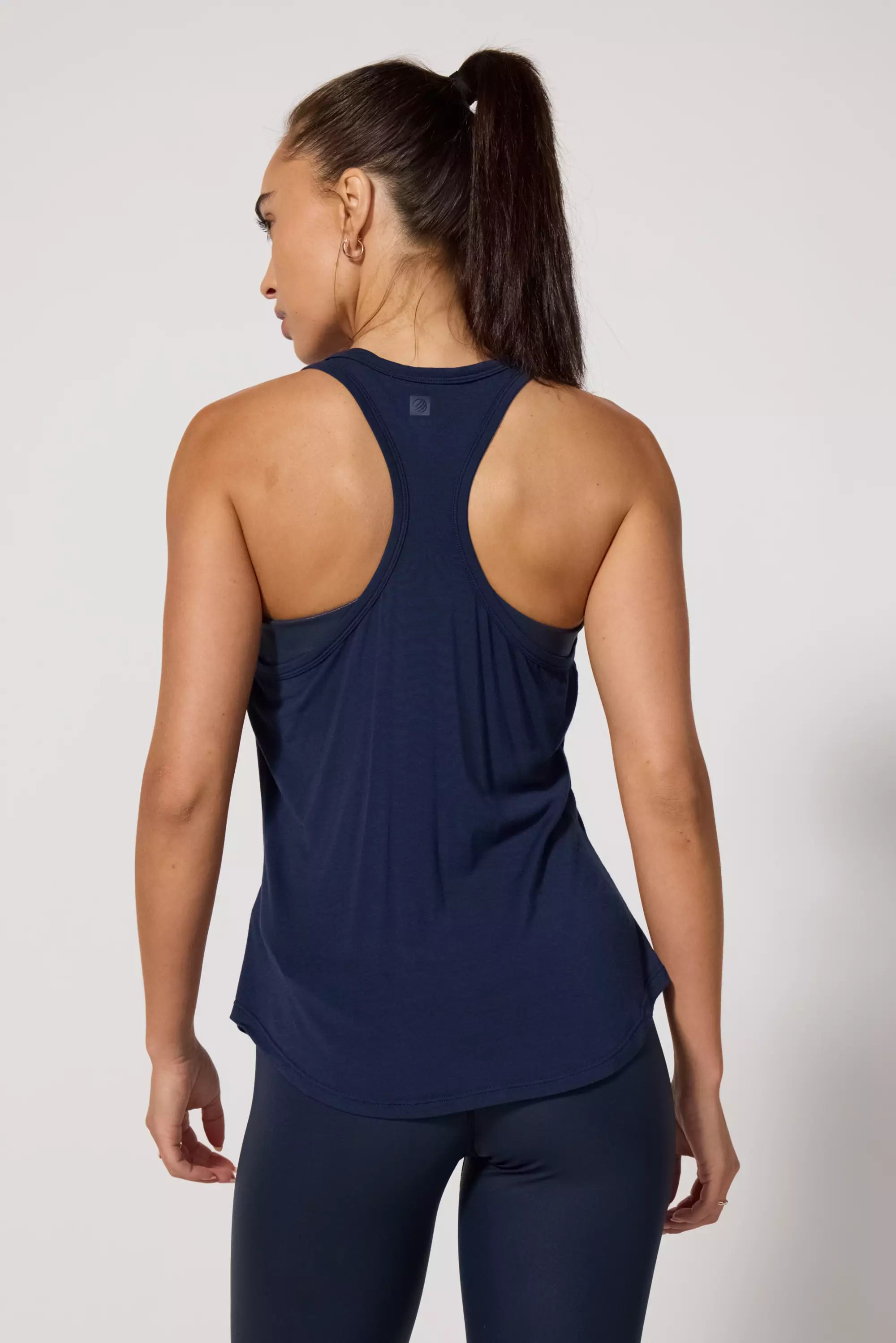 Racer Tank - Deep Navy