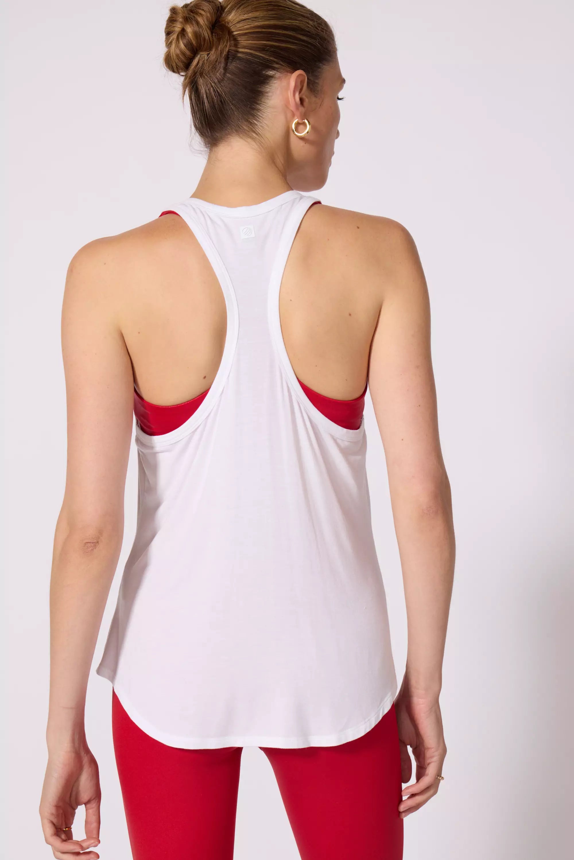 Racer Tank - Brilliant White