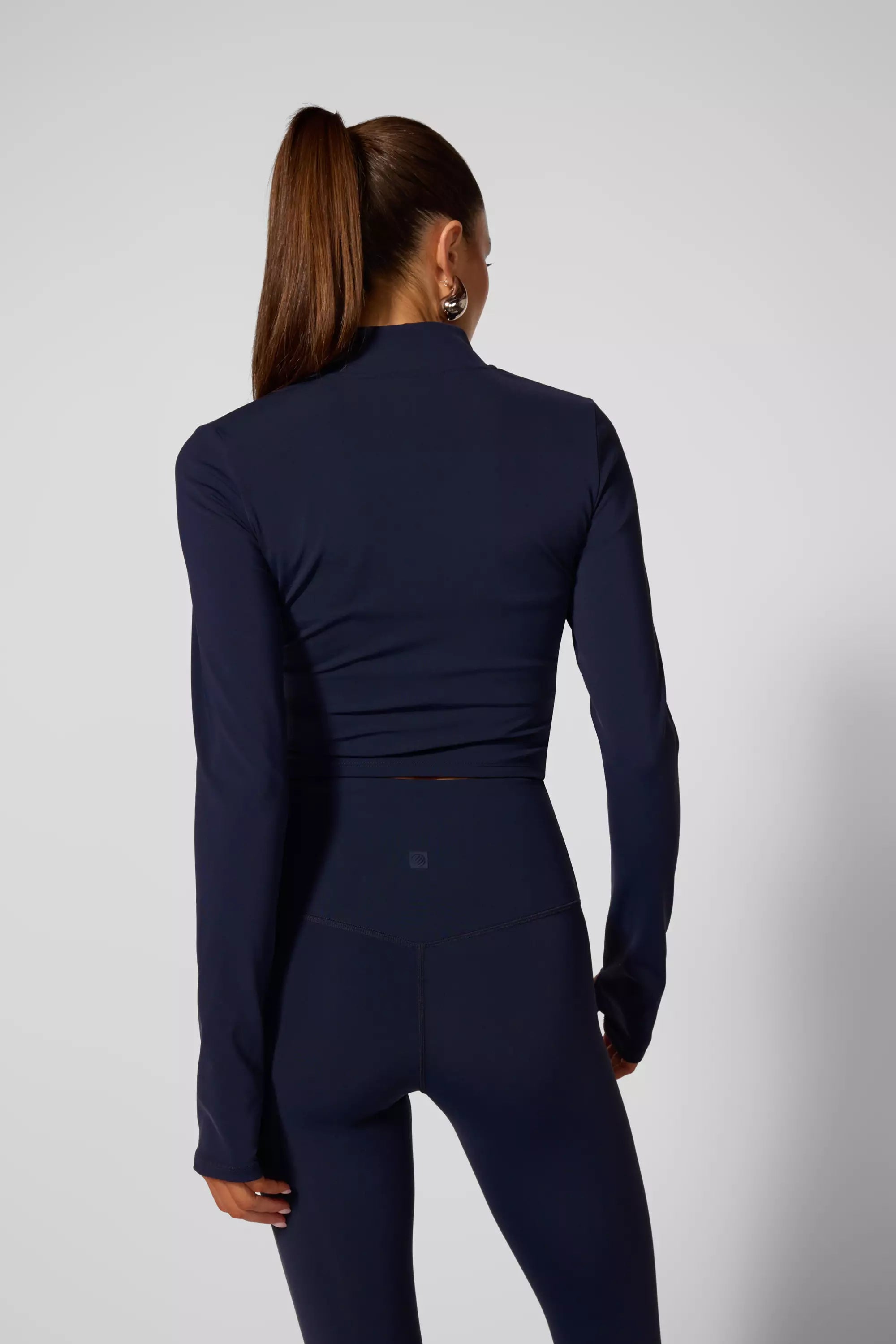 Sculpt Corset Full Zip - Navy Blazer