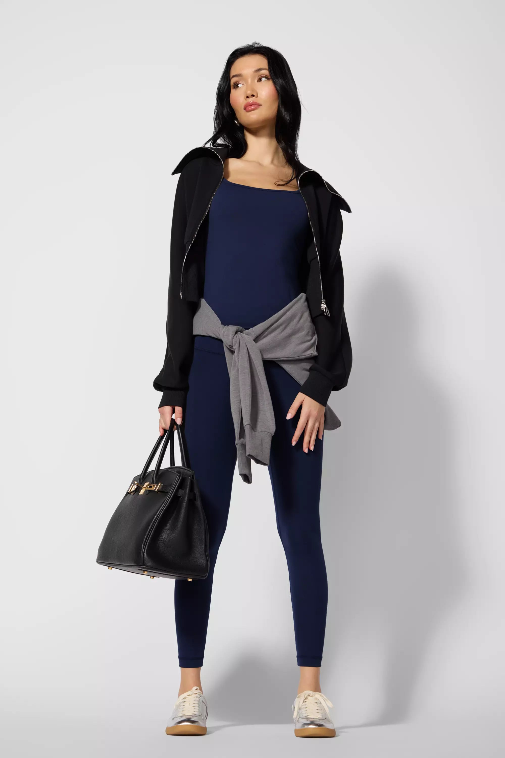 Cloud Strappy Tank - Navy Blazer