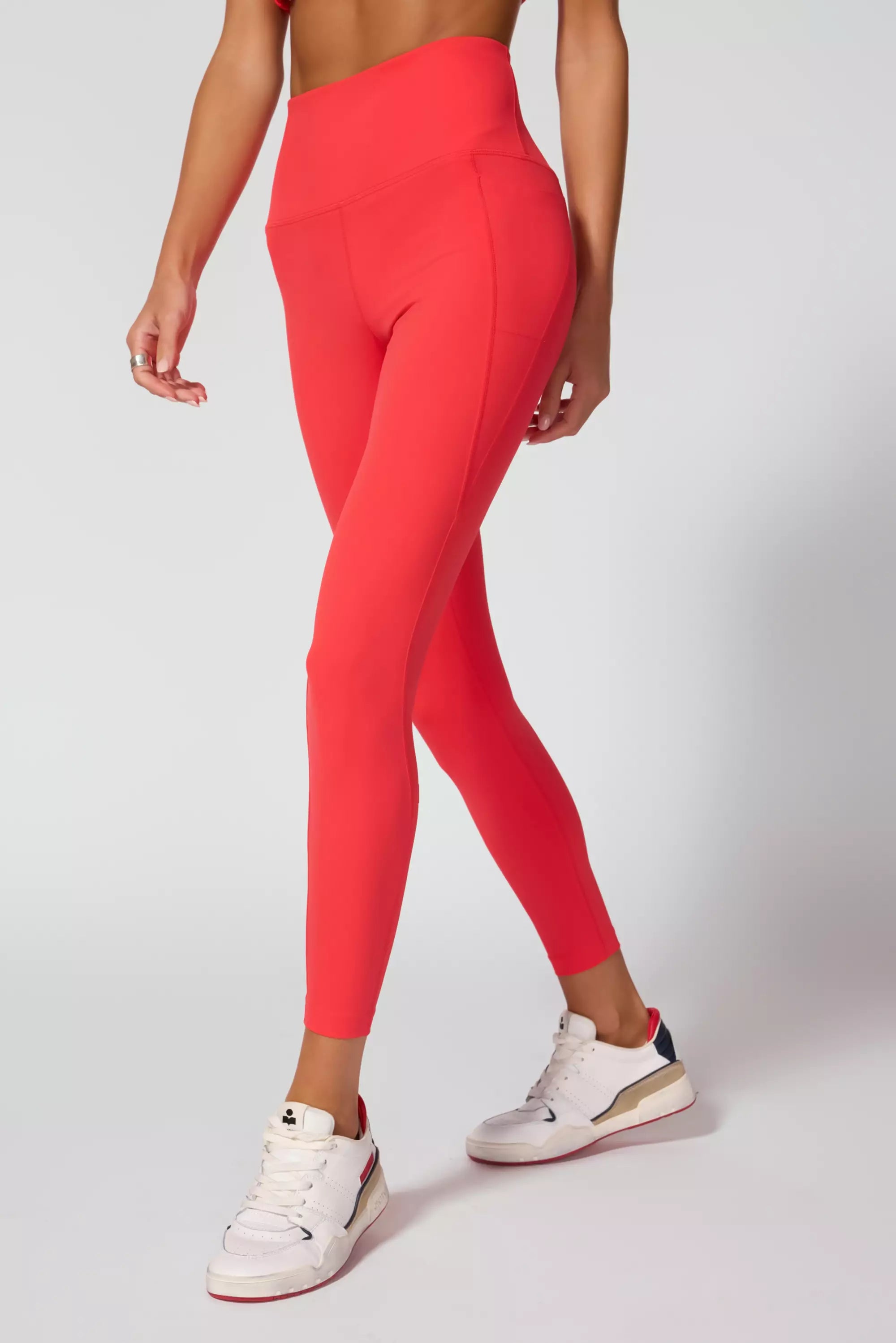 Vital Side Pocket Legging - Hibiscus