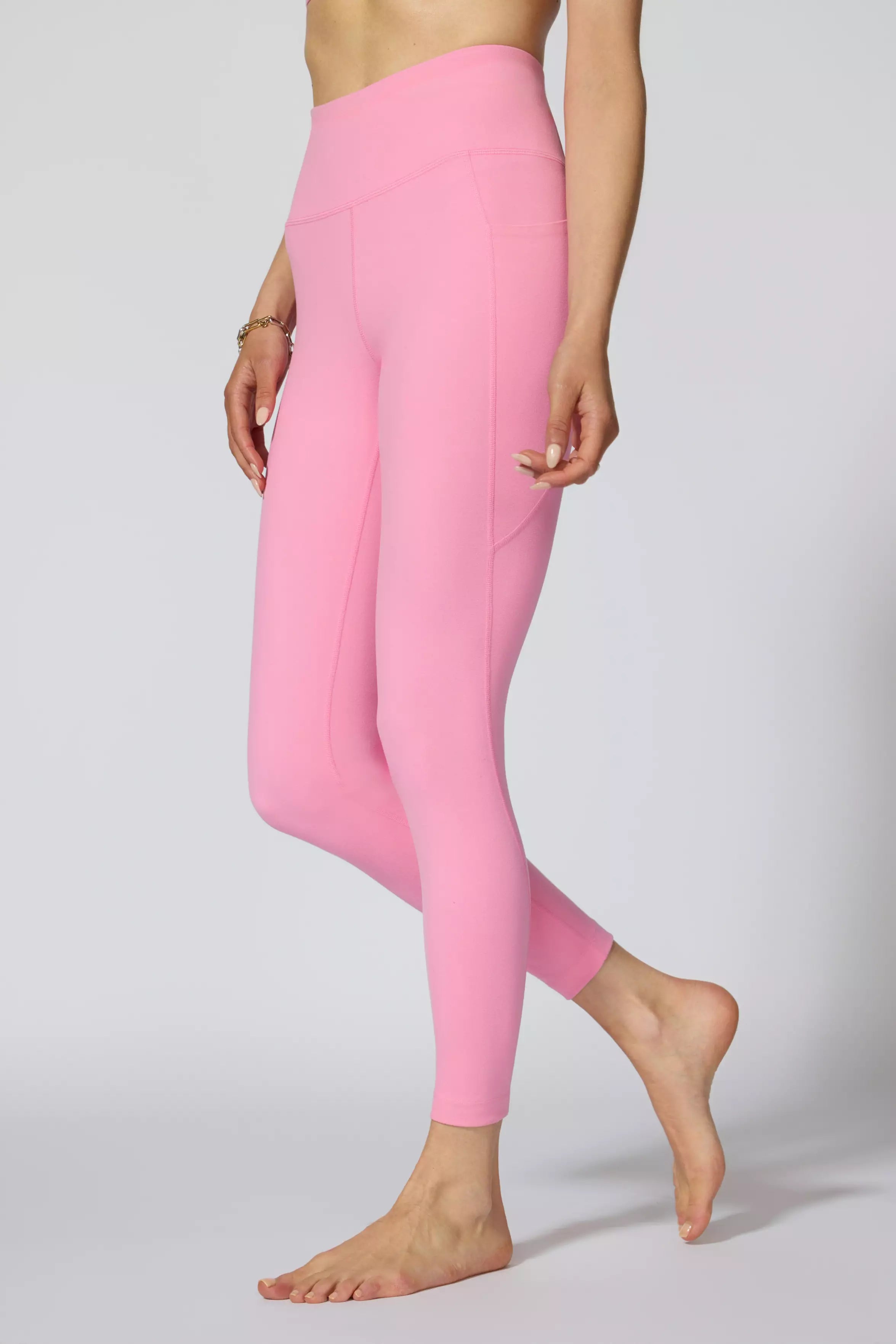 Velocity Legging With Pocket - Sachet Pink