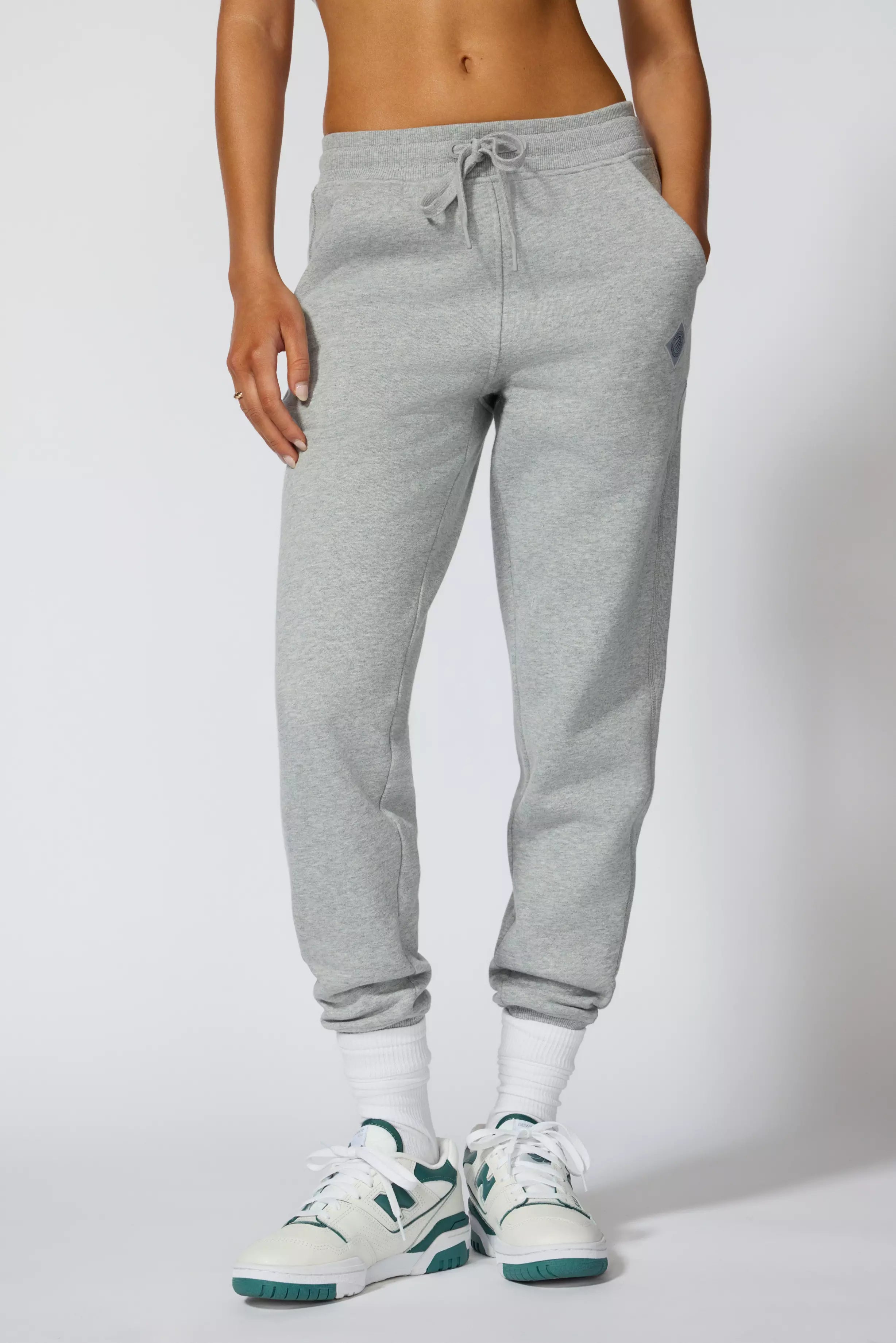 Comfort Fleece Jogger - Htr Concrete