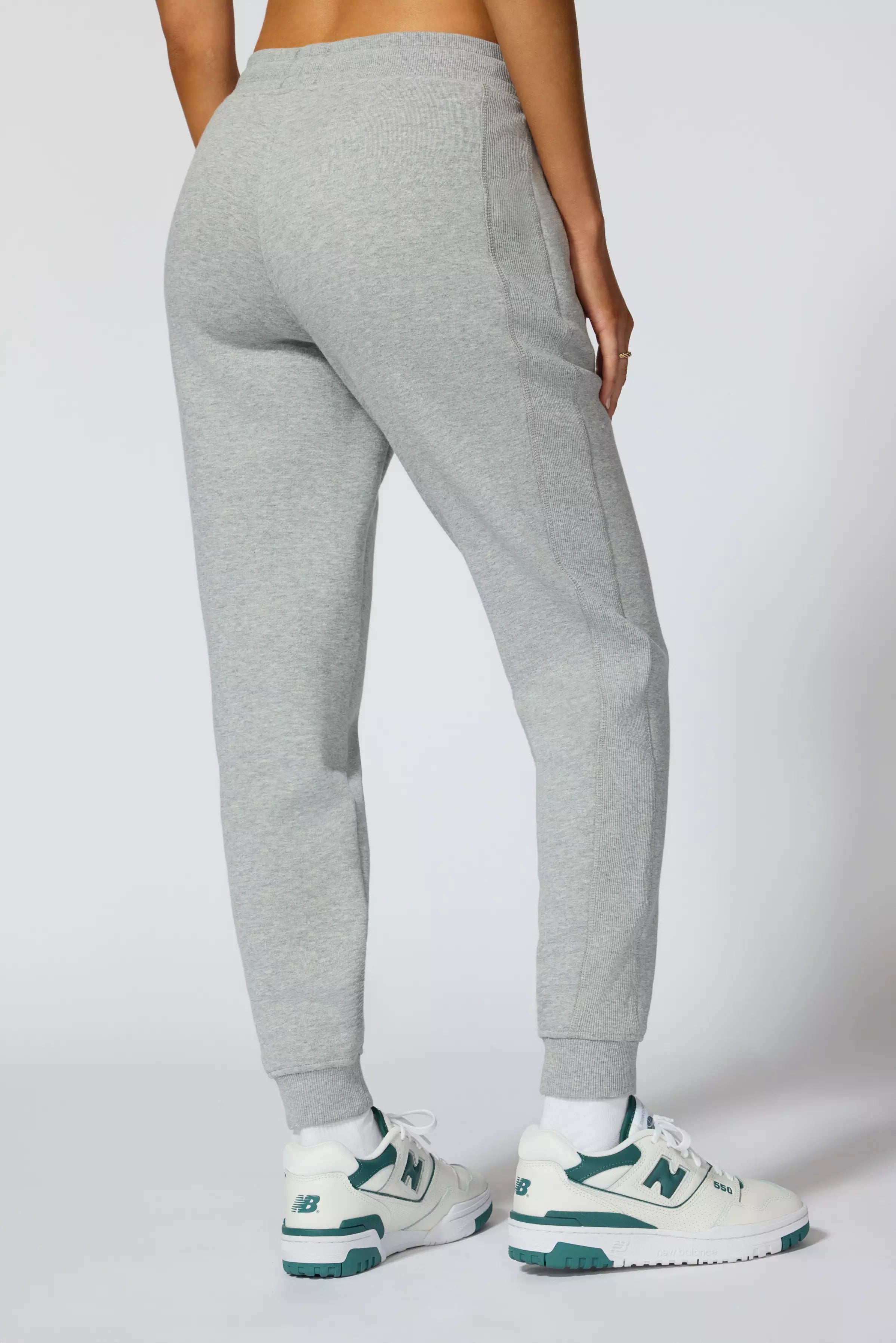 Comfort Fleece Jogger - Htr Concrete