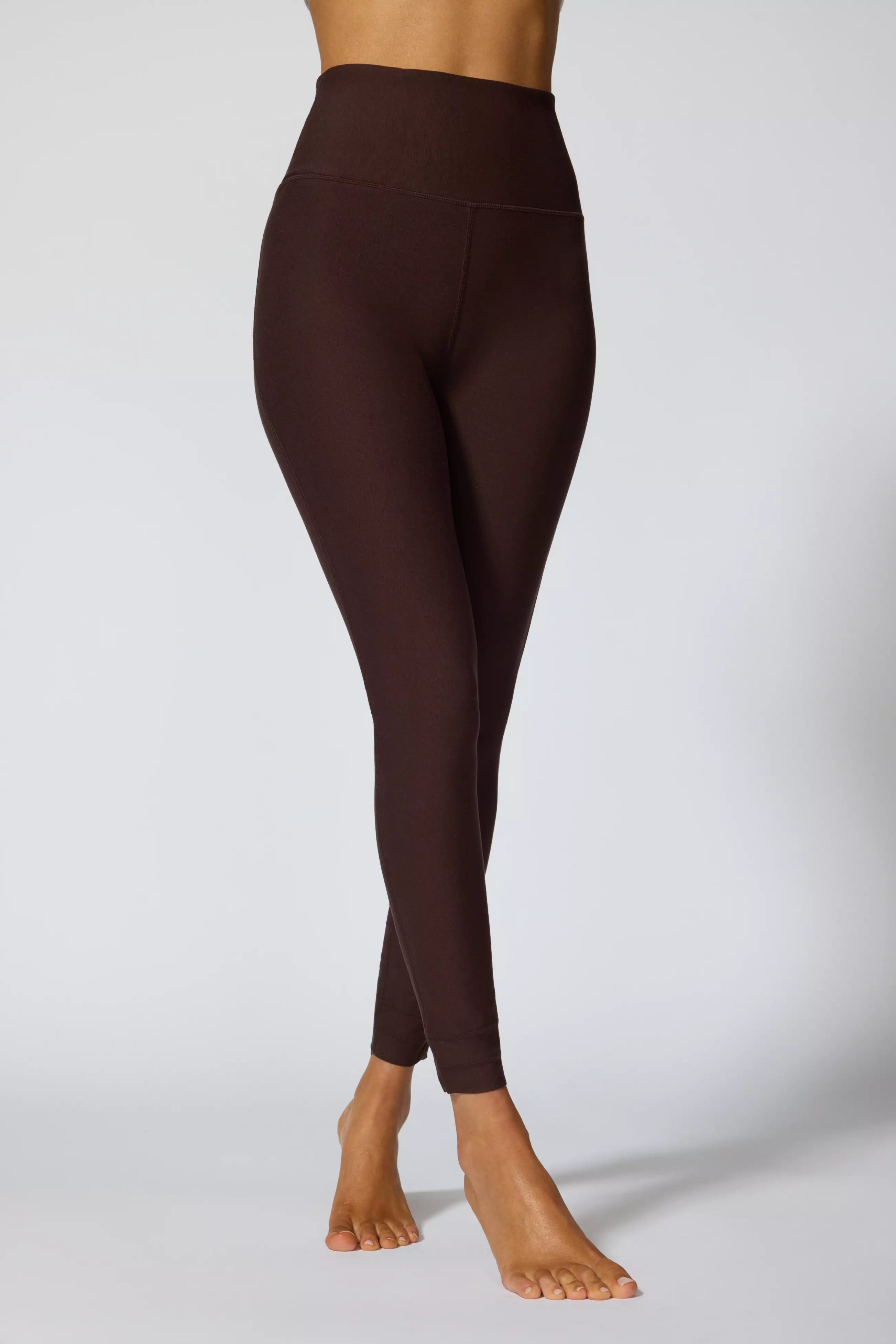 Explore Cut to Length Legging - Chocolate Brown