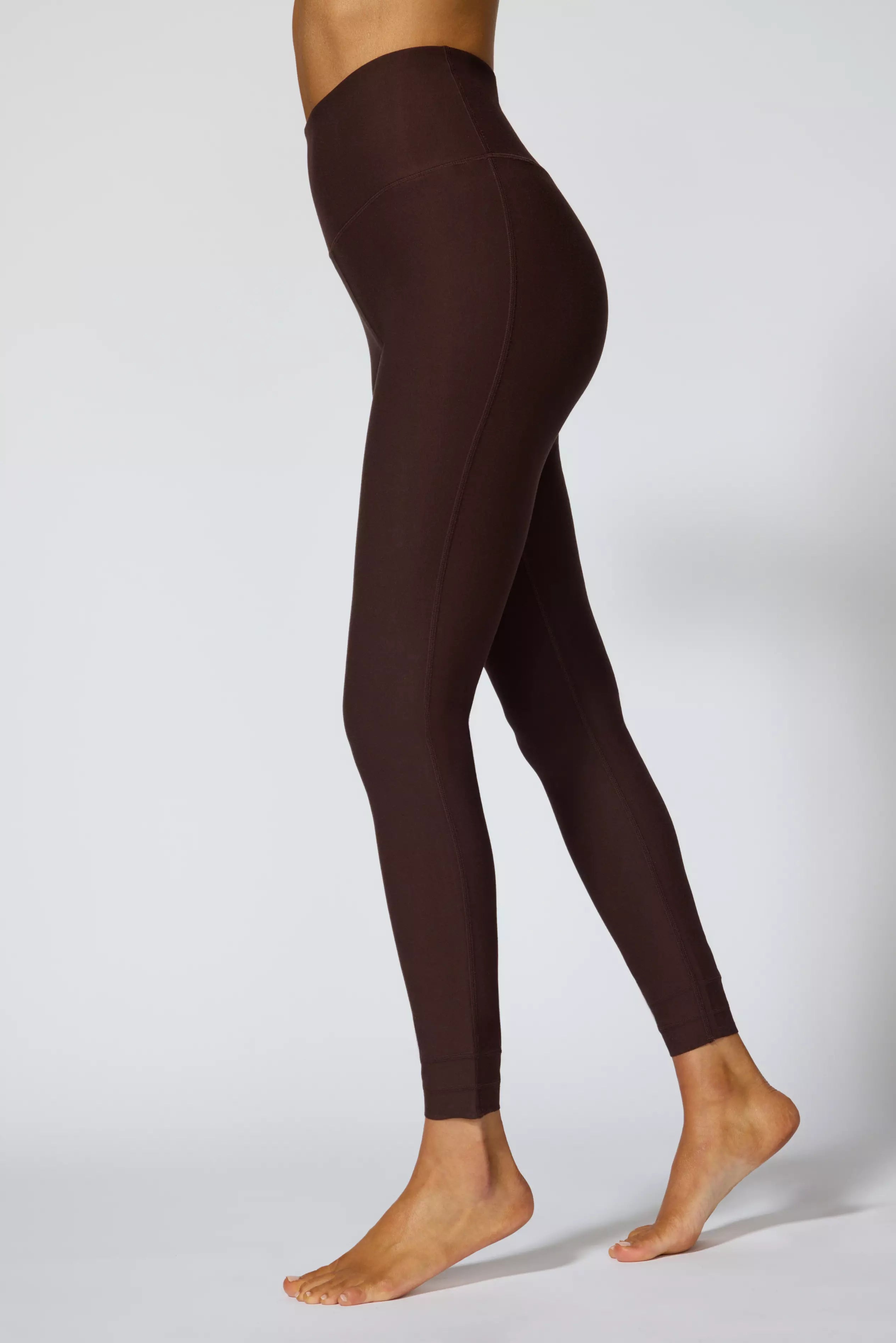 Explore Cut to Length Legging - Chocolate Brown