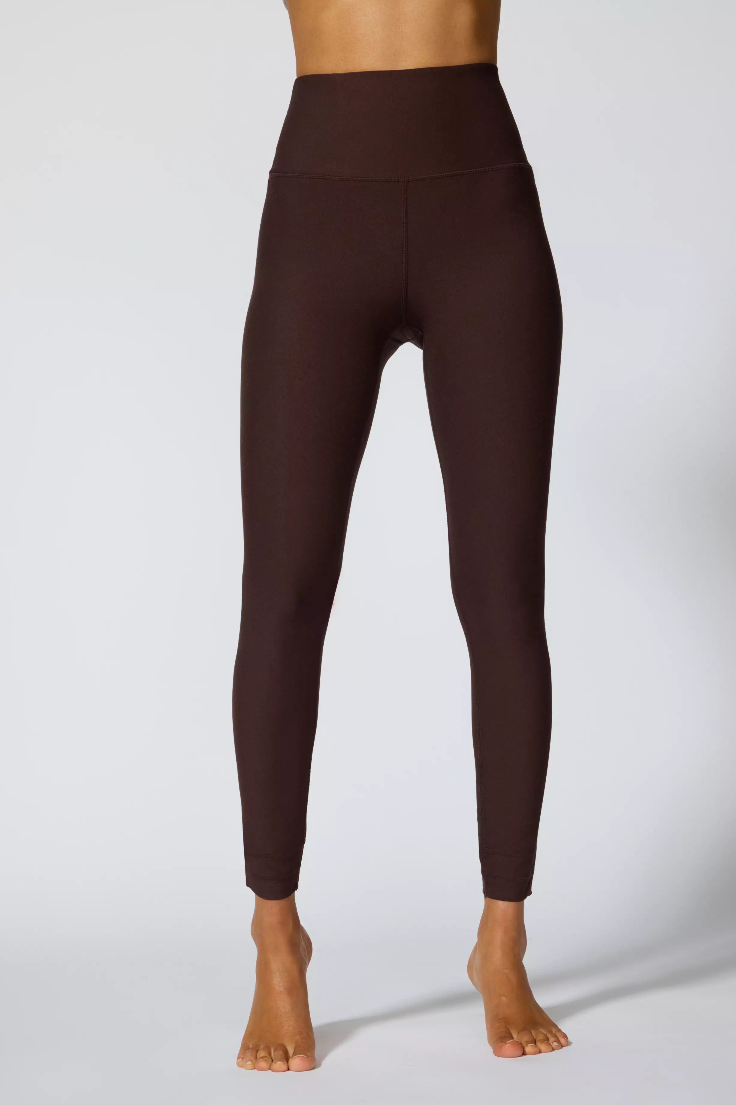 Explore Cut to Length Legging - Chocolate Brown