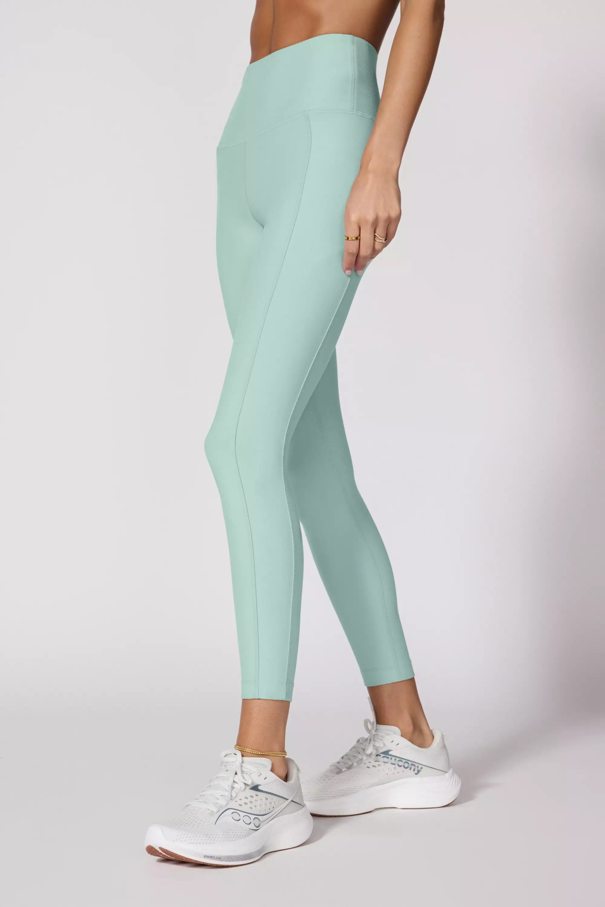 Explore Side Pocket Legging - Blue Haze