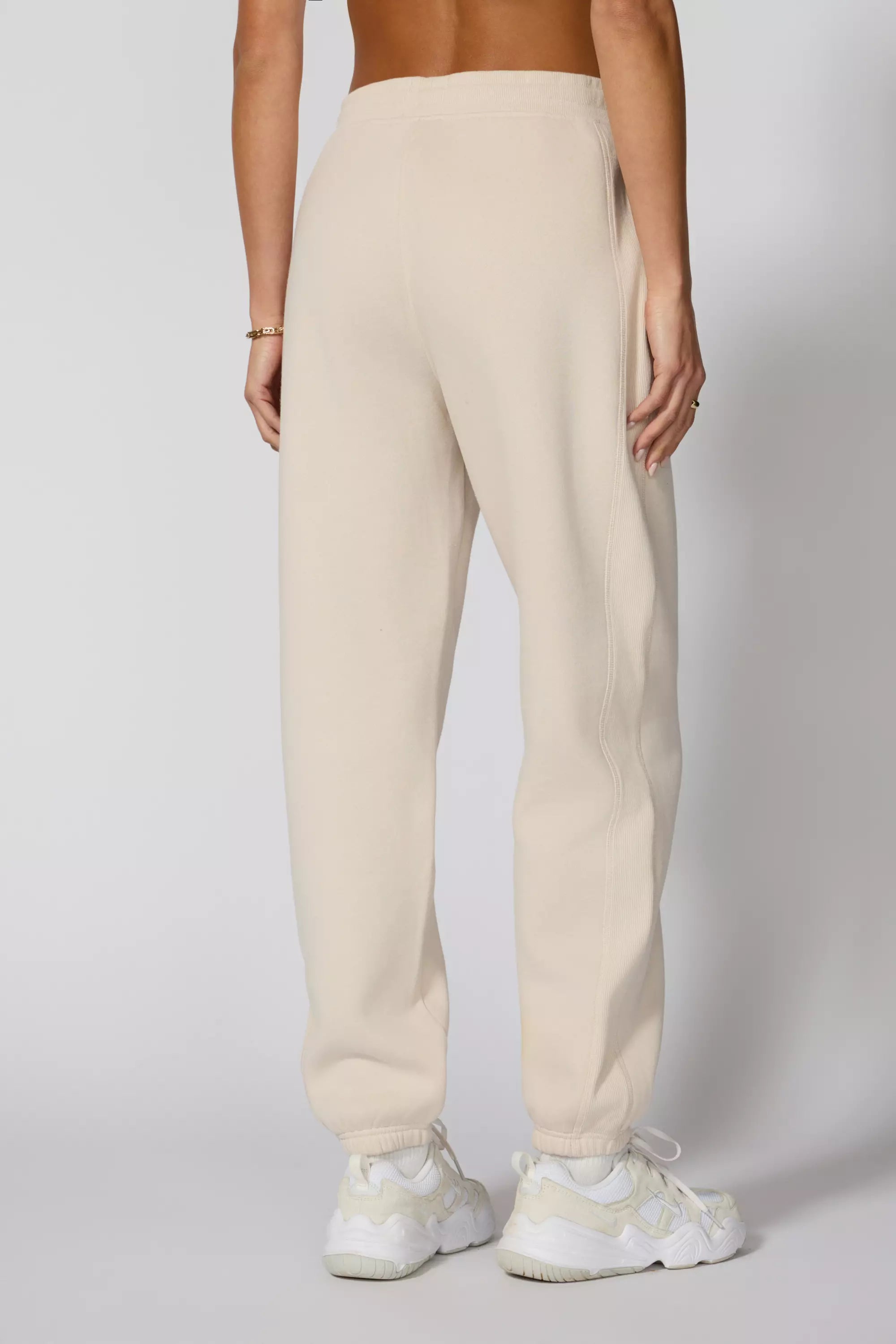 Comfort Fleece Relaxed Jogger - Stone