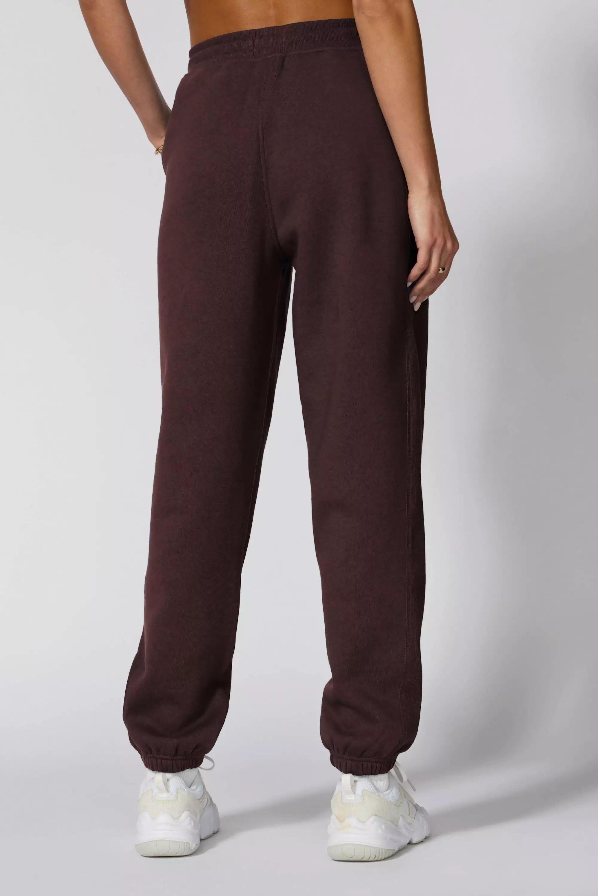 Comfort Fleece Relaxed Jogger - Chocolate Brown