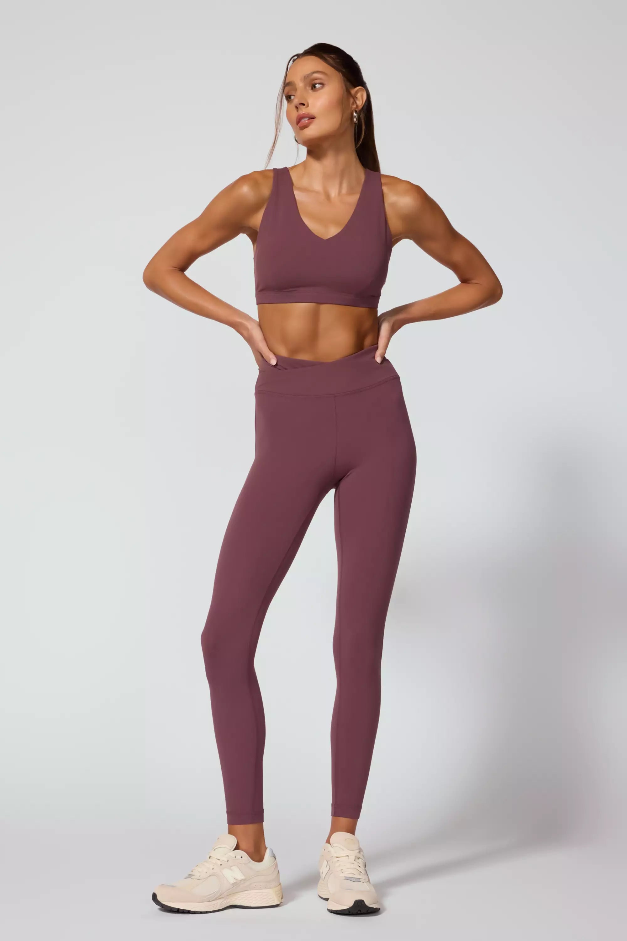 Legging crossover vital - Huckleberry