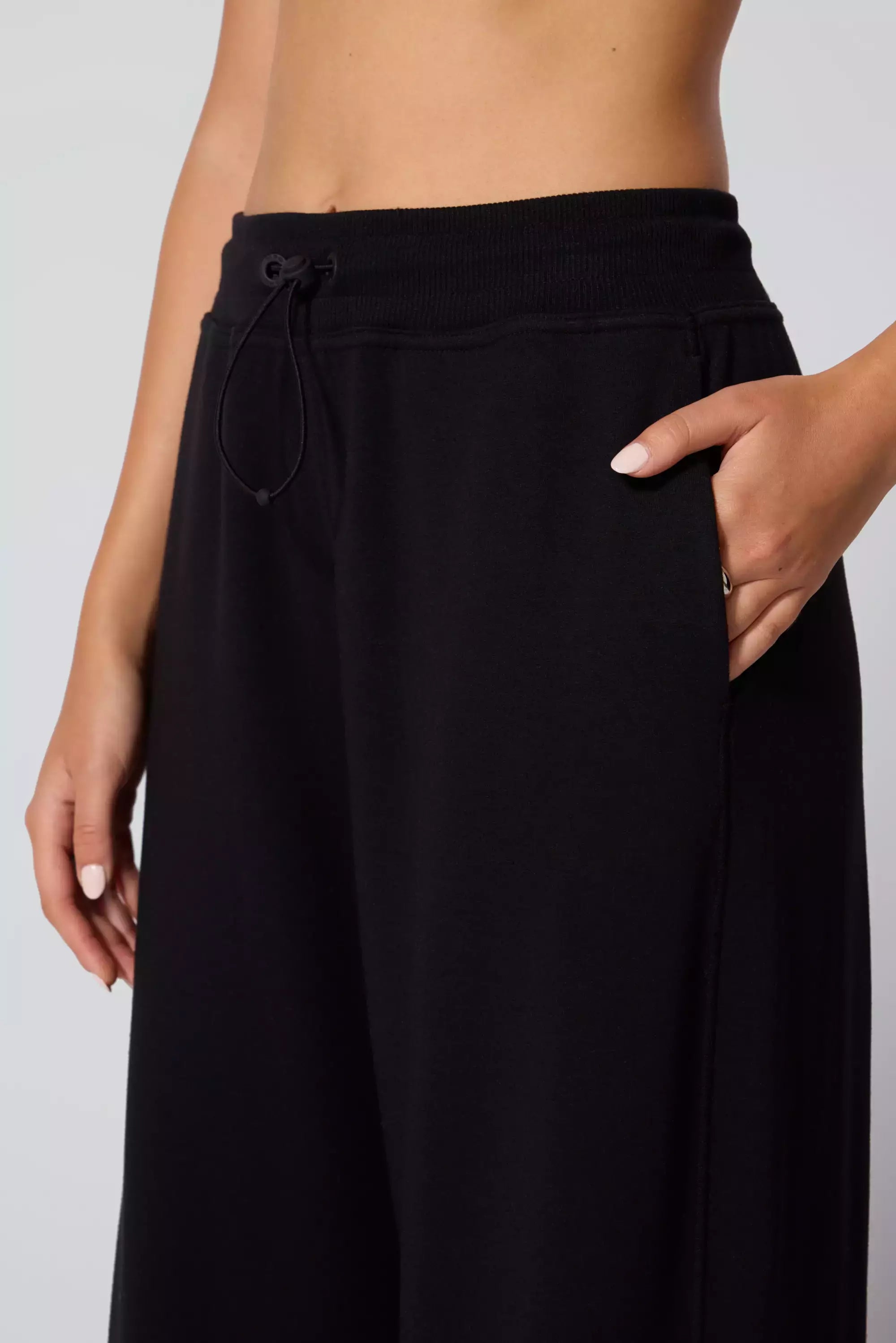 Serenity Wide Leg Pant - Black