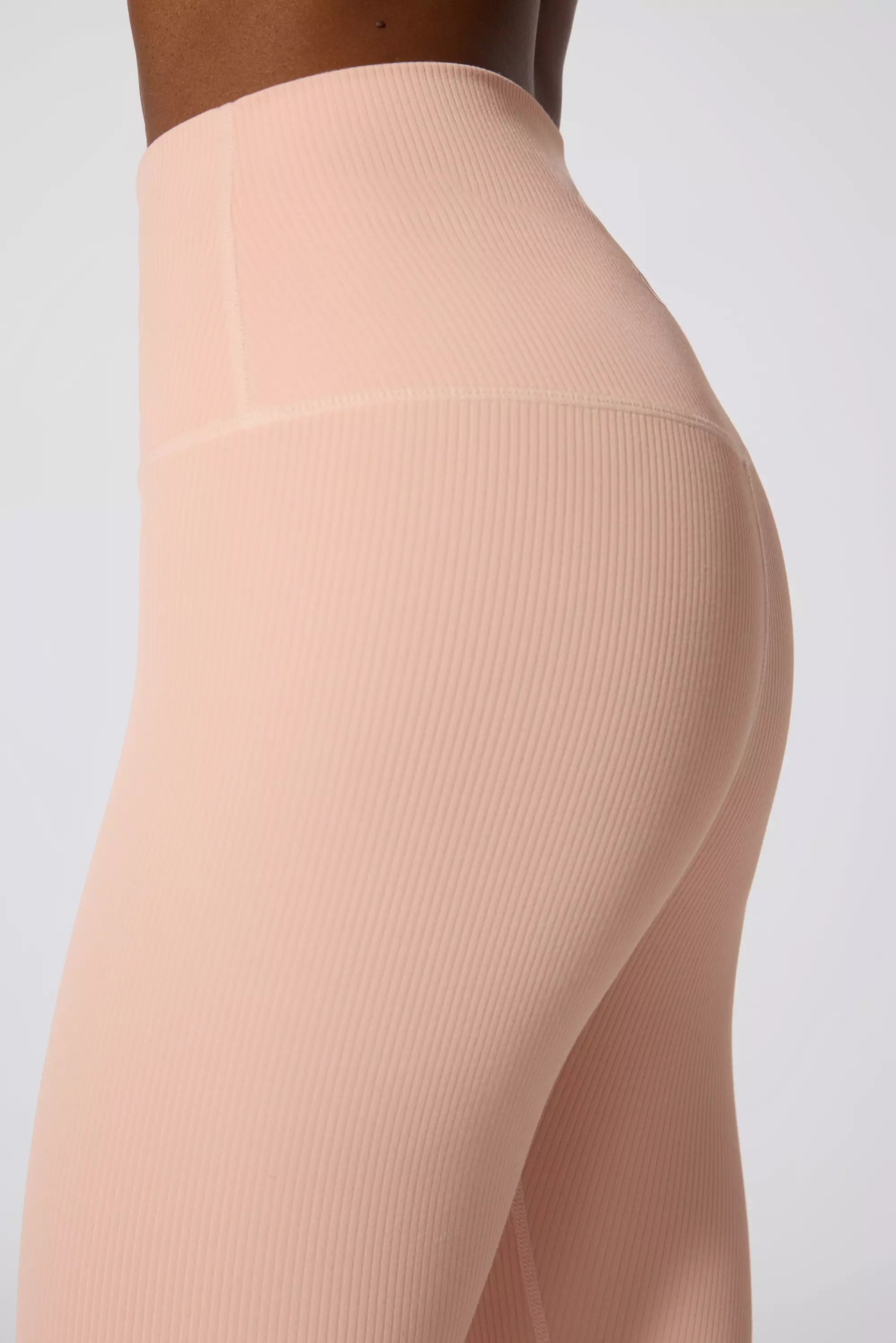 Ribbed Legging - Rose Cloud