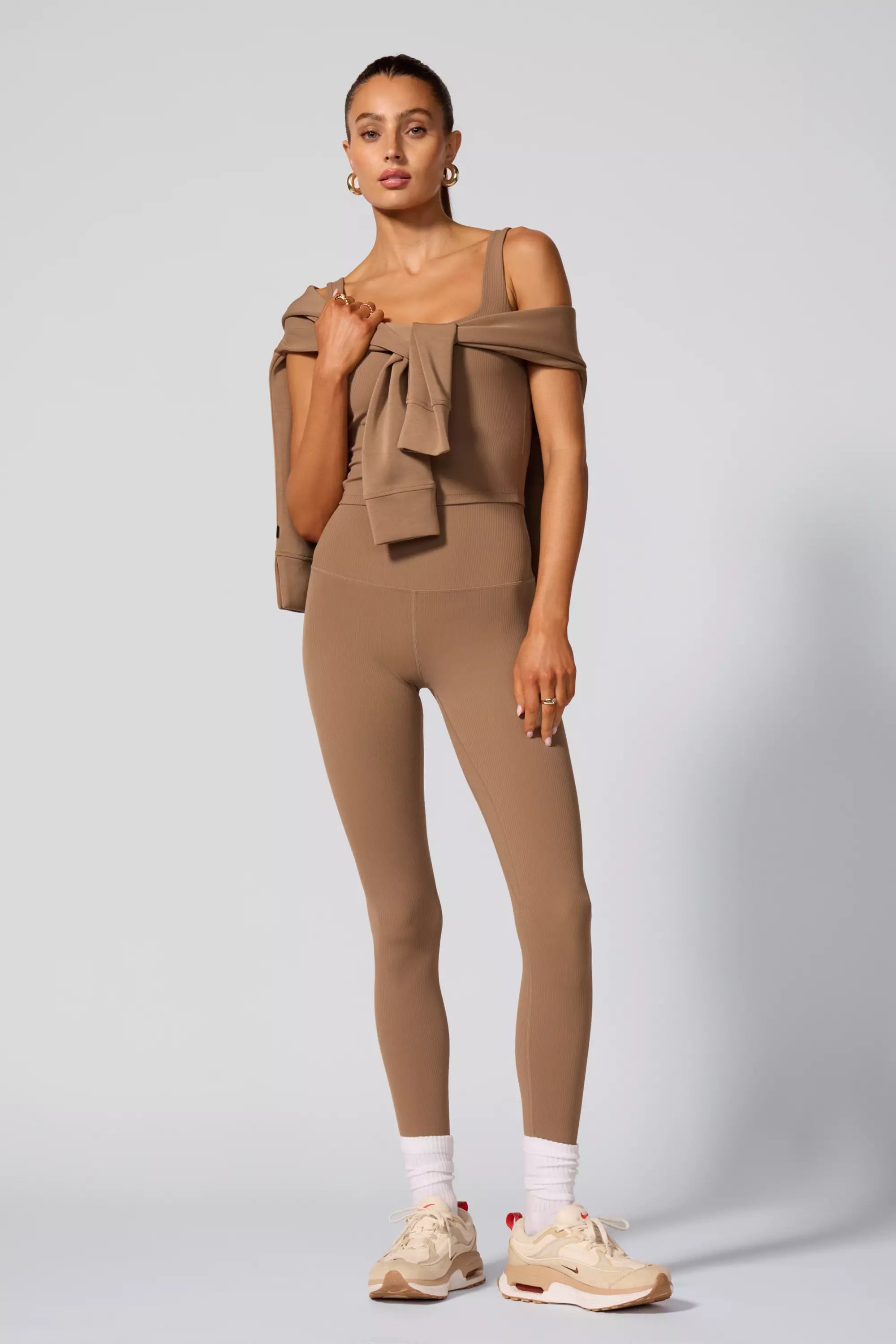 Ribbed Legging - Caribou