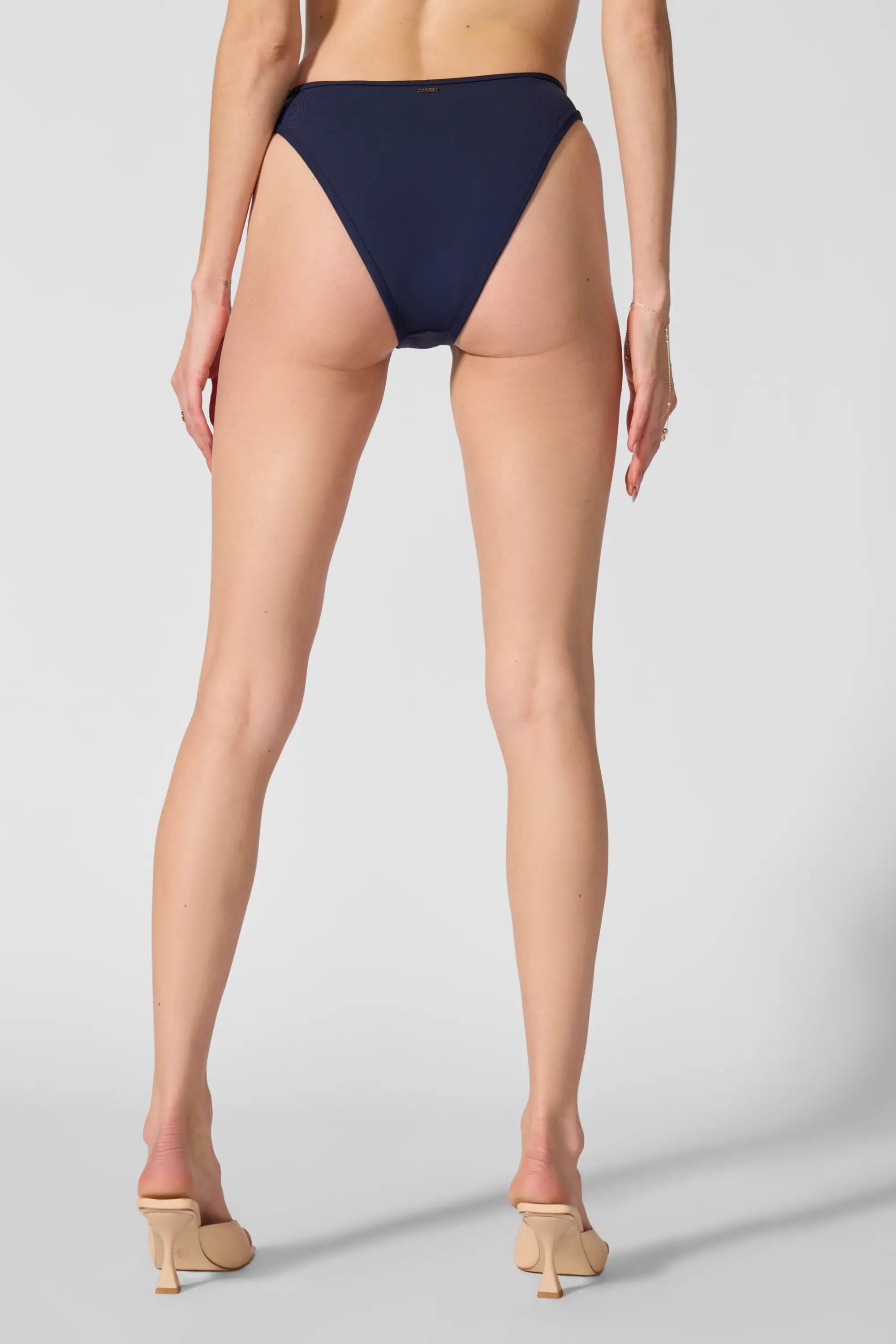 High Leg Bikini - Navy Blazer