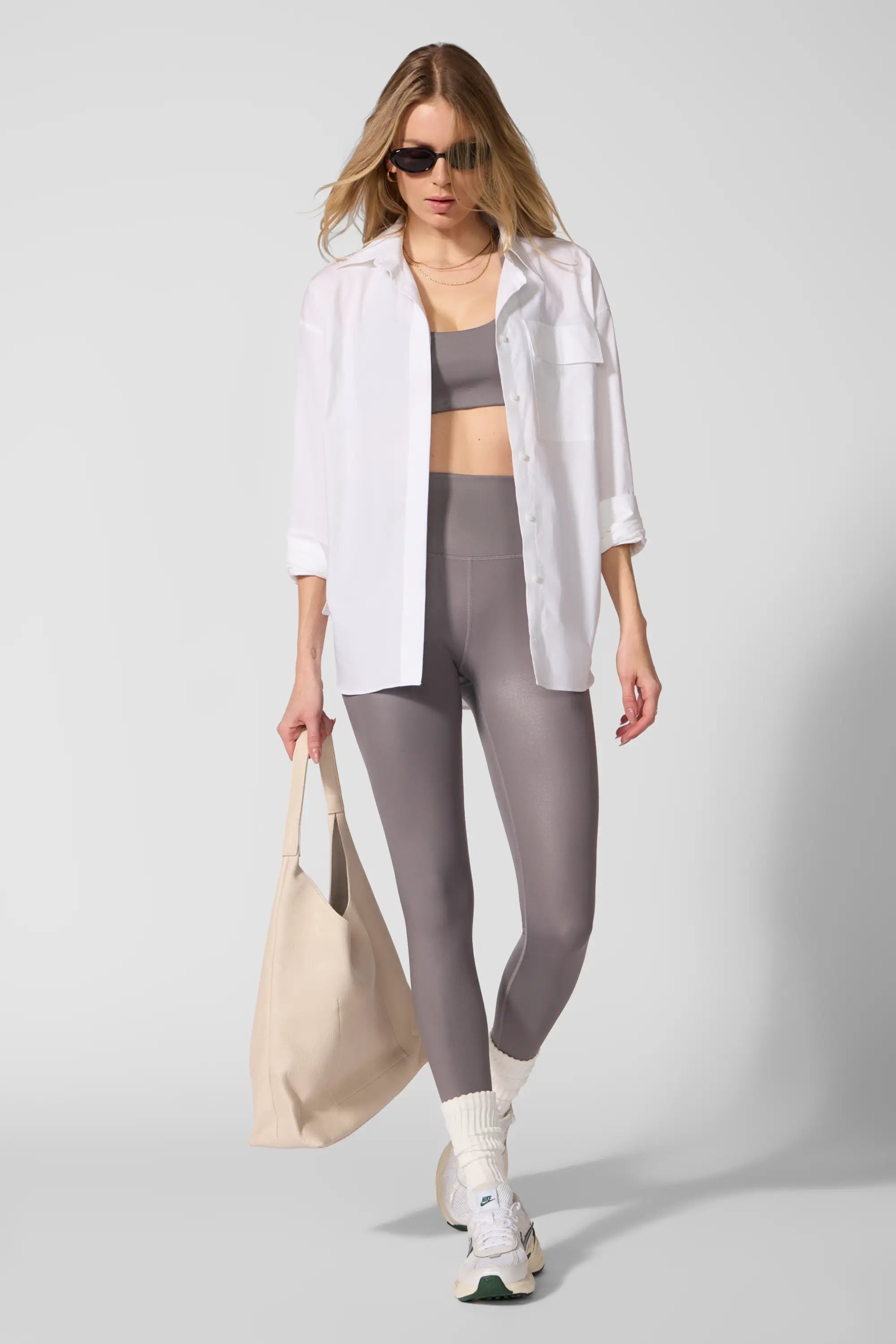 Legging liquide - Gris en acier