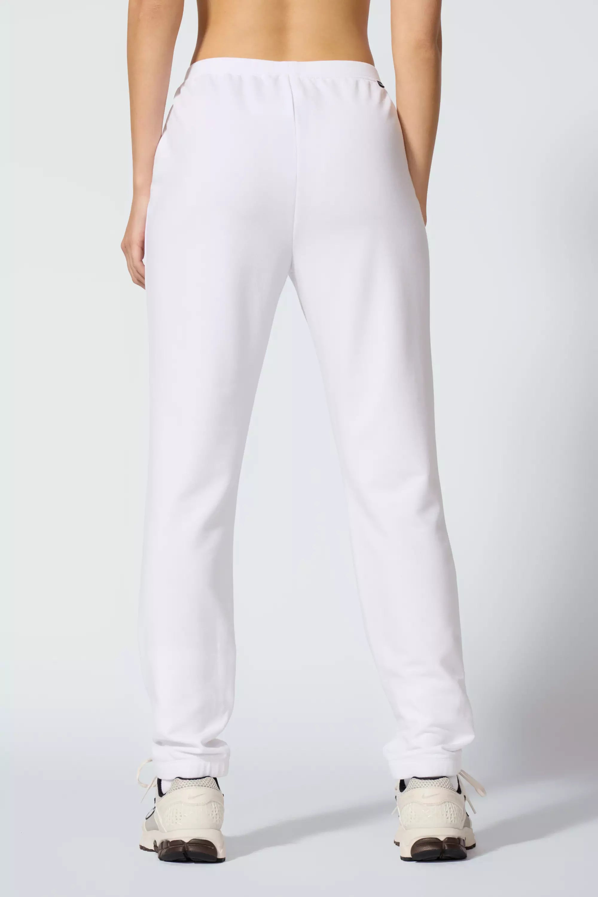 Cozy Fleece Slim Jogger - Brilliant White