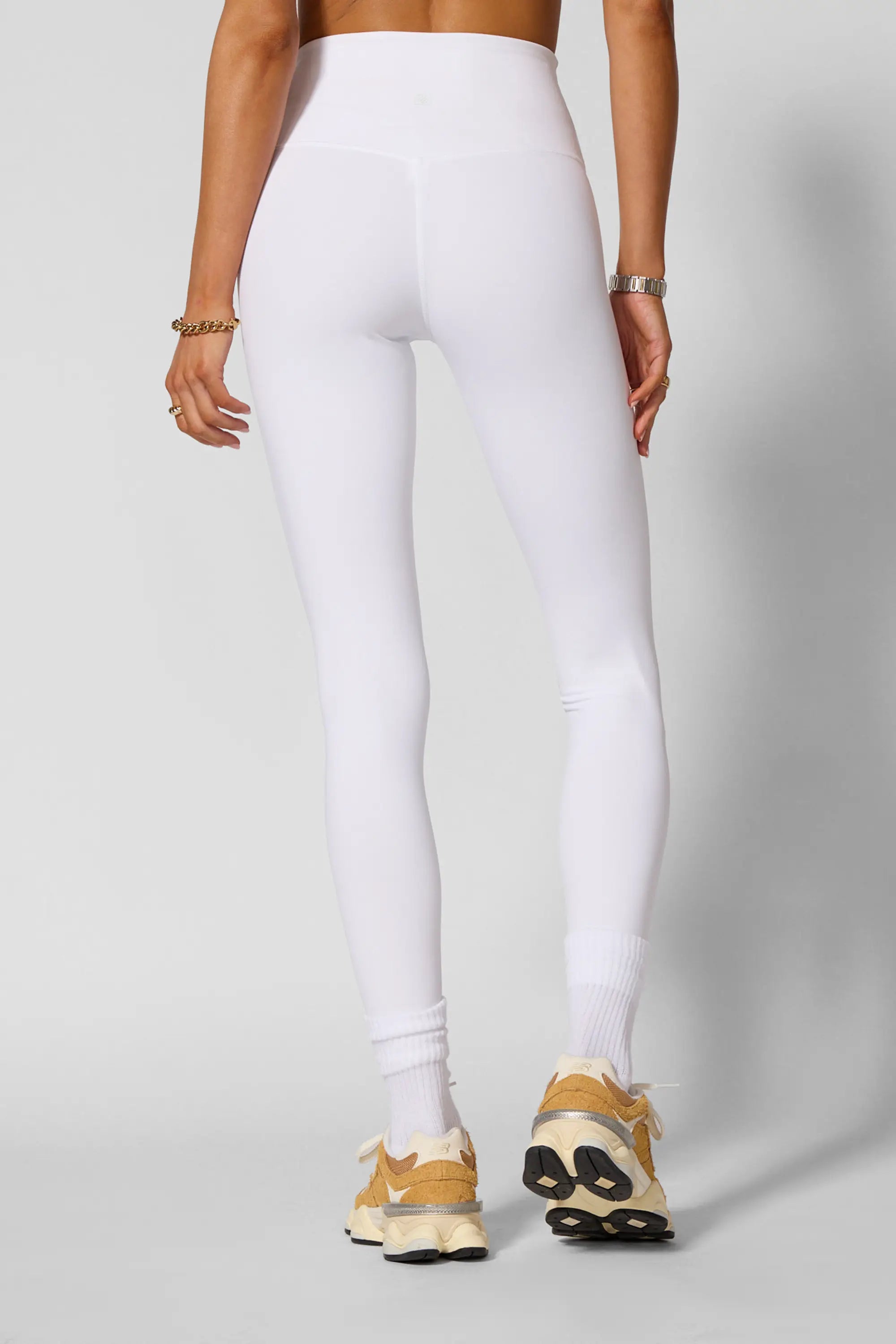 Legging sculpteur - blanc brillant