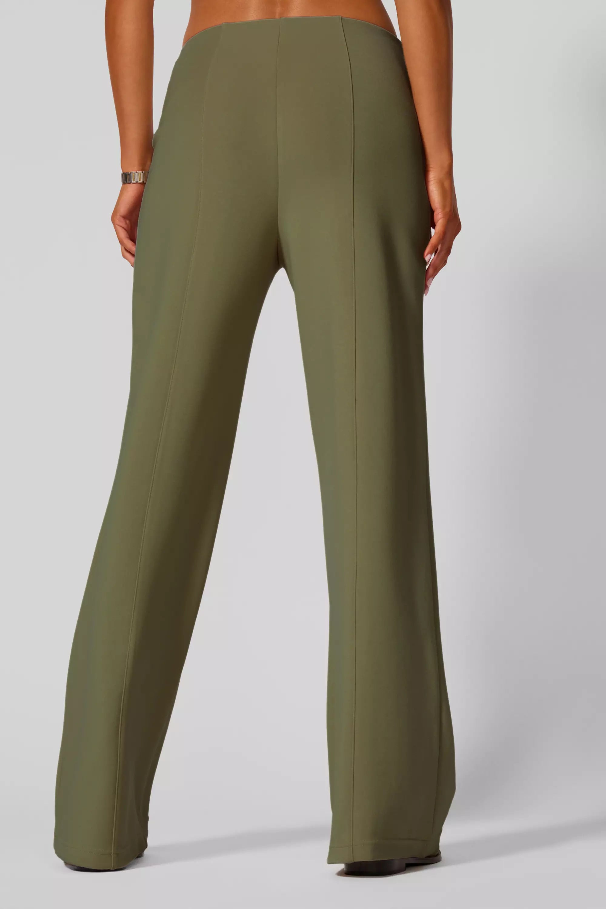 Wide Leg Pant - Ivy Green