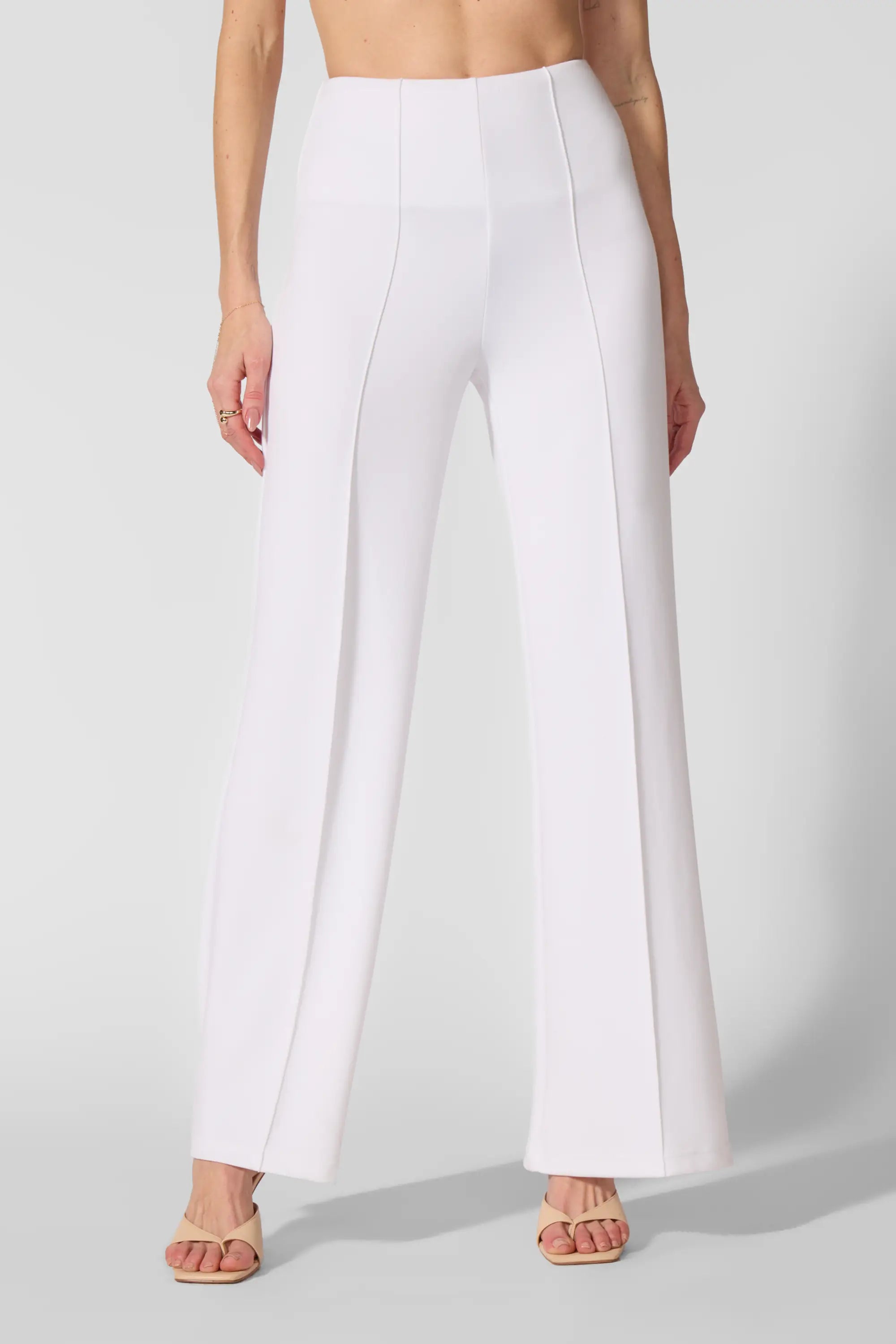 Wide Leg Pant - Brilliant White