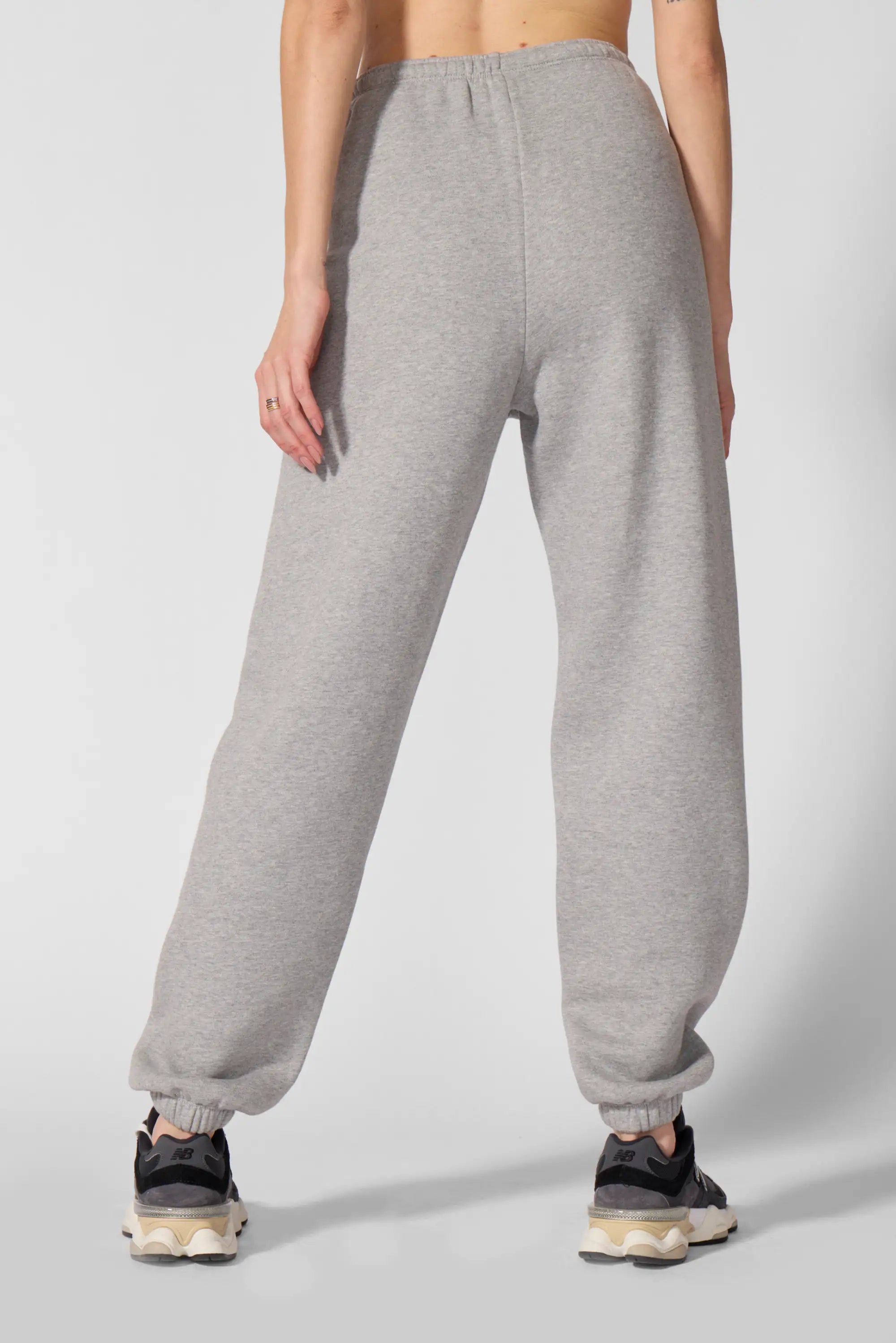 Luxefleece Boyfriend Sweatpant - Htr Concrete