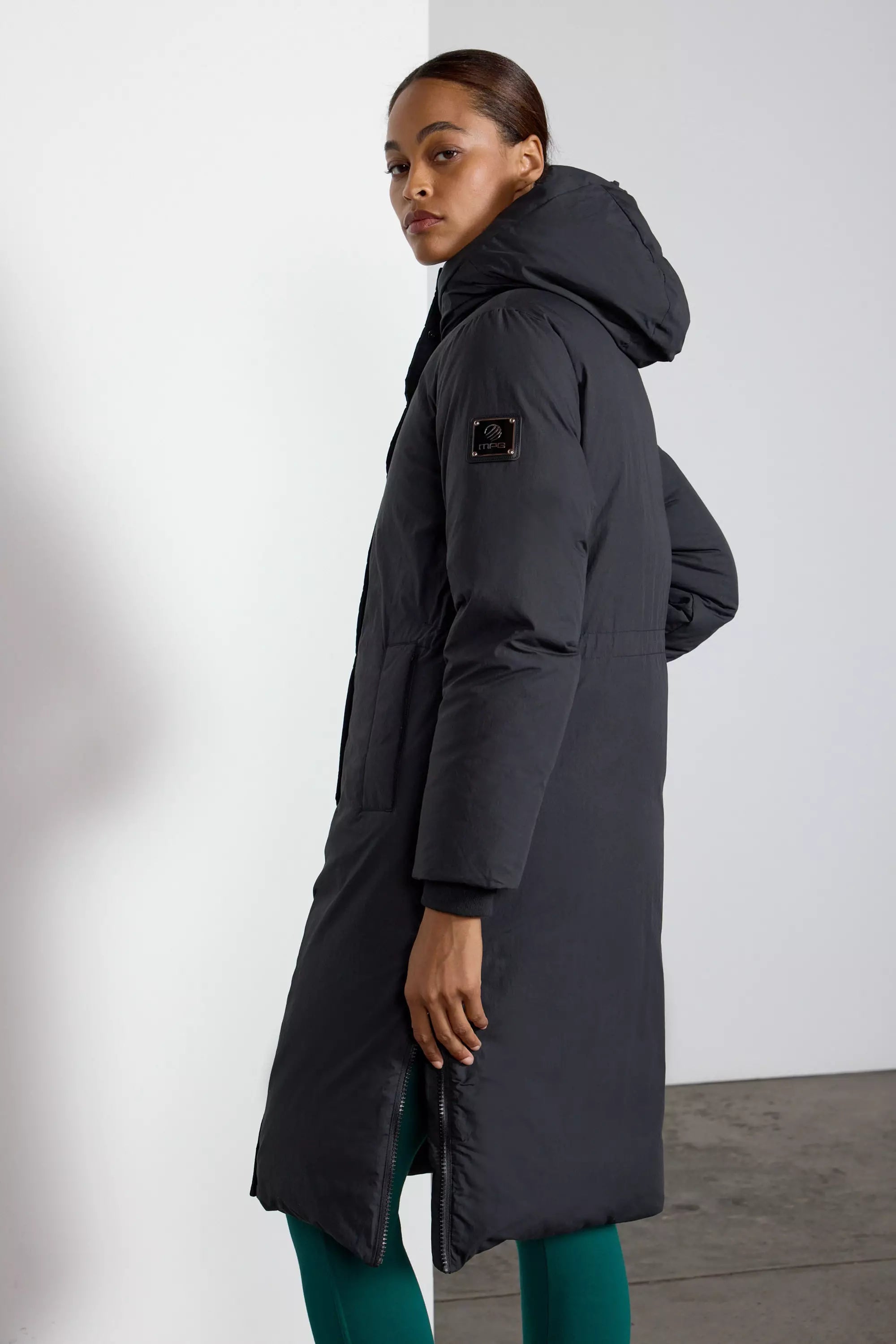 RDS Down Maxi Puffer - Black