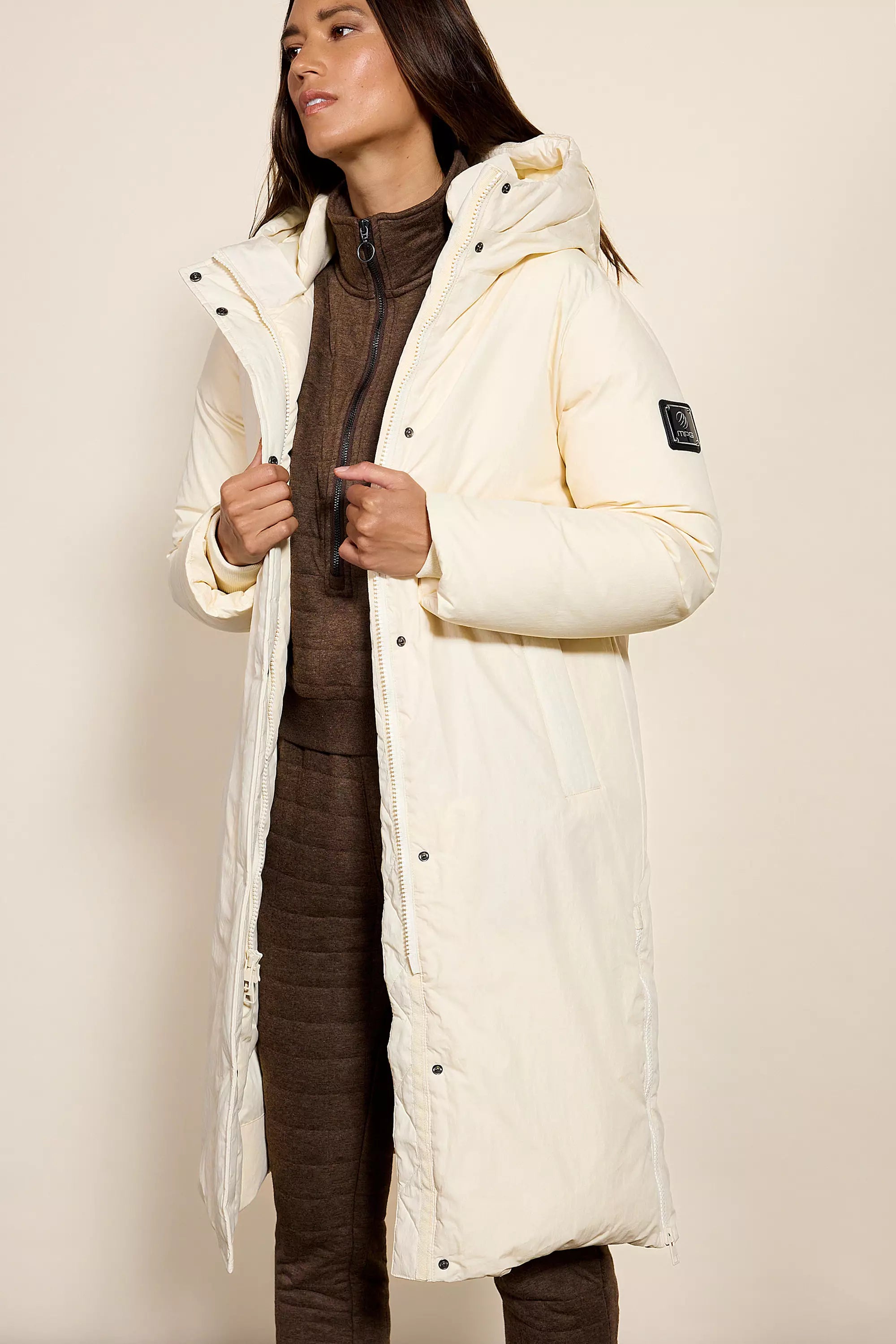 RDS Down Maxi Puffer - Winter White