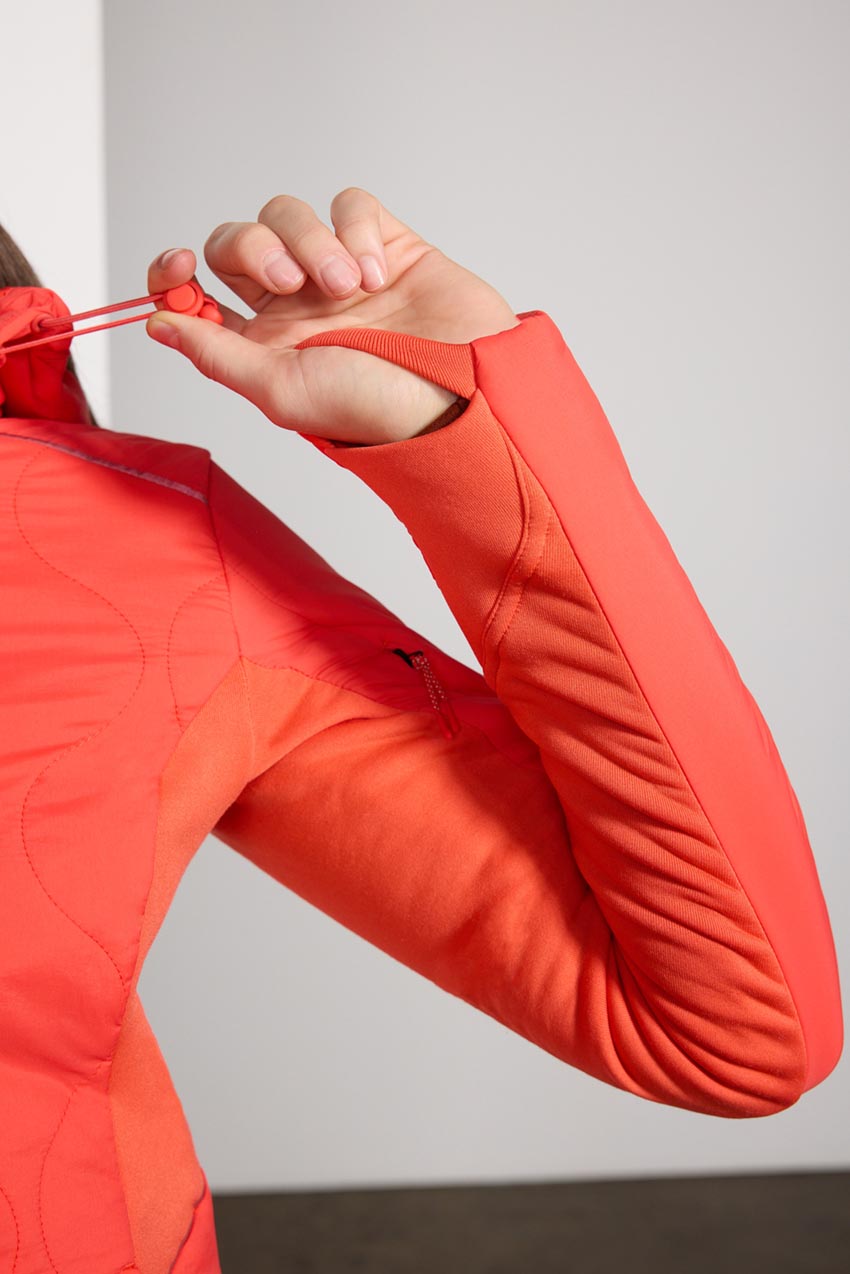 Polar Insulated Jacket - Scarlet Ibis