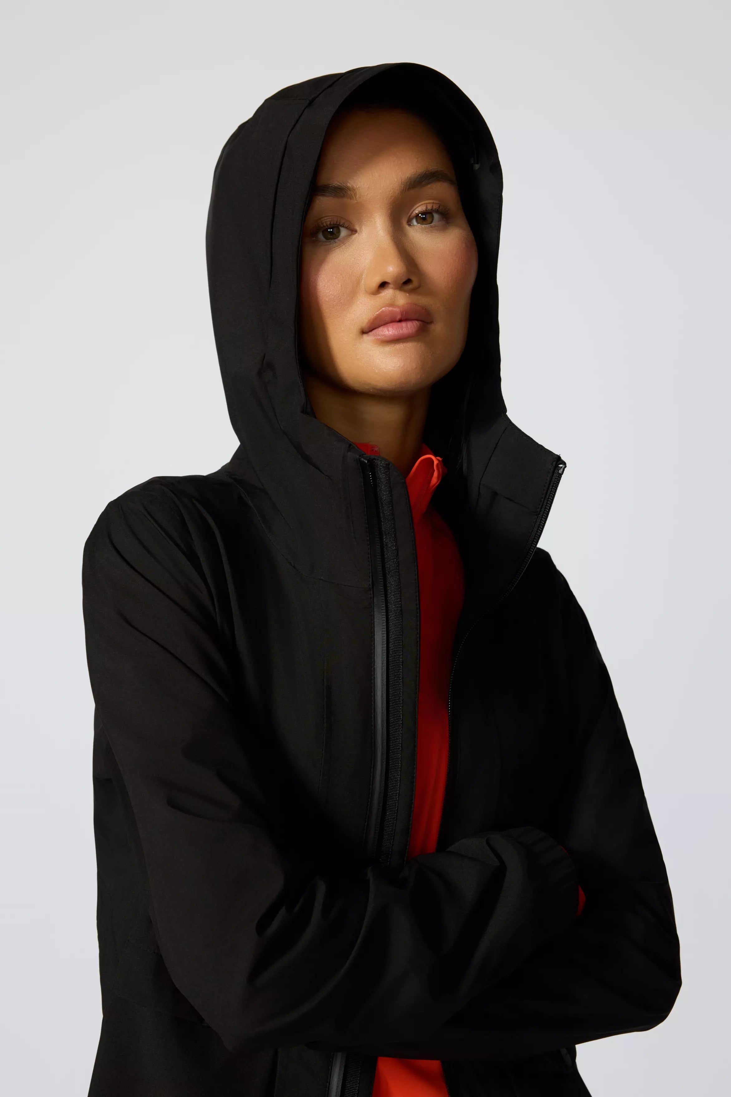 Tempest Cargo Rain Jacket - Black