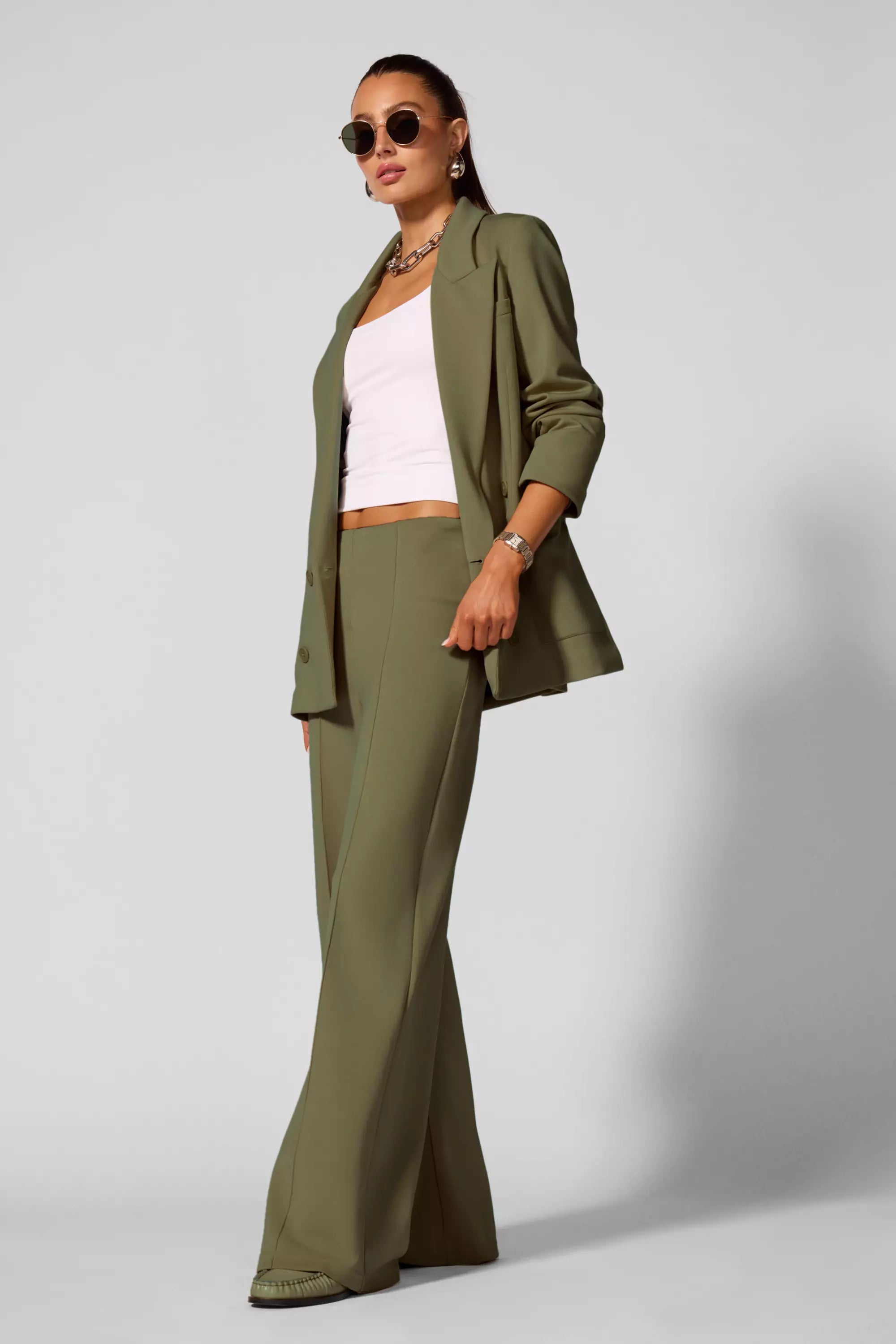 Blazer à double set - Ivy Green