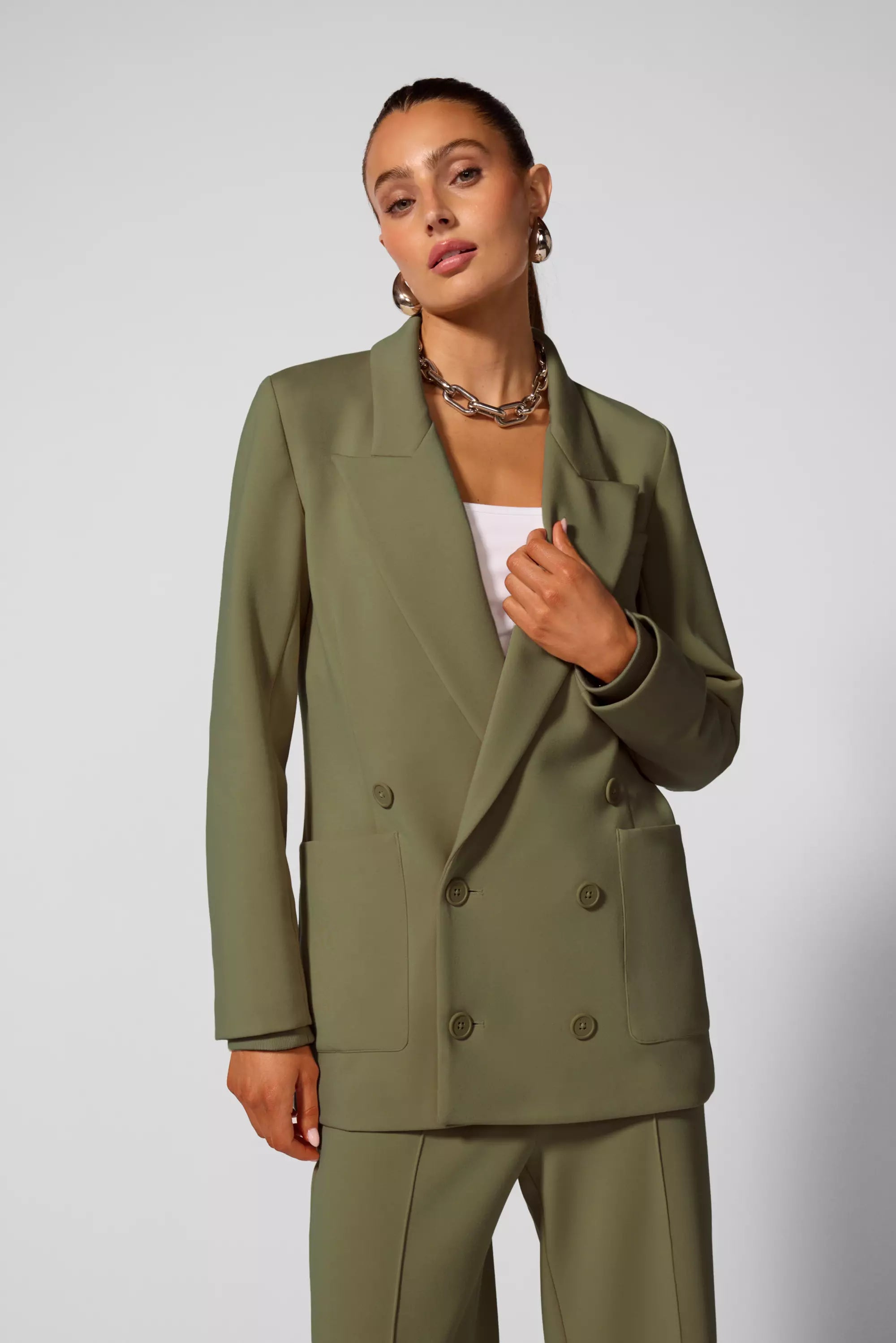 Blazer à double set - Ivy Green