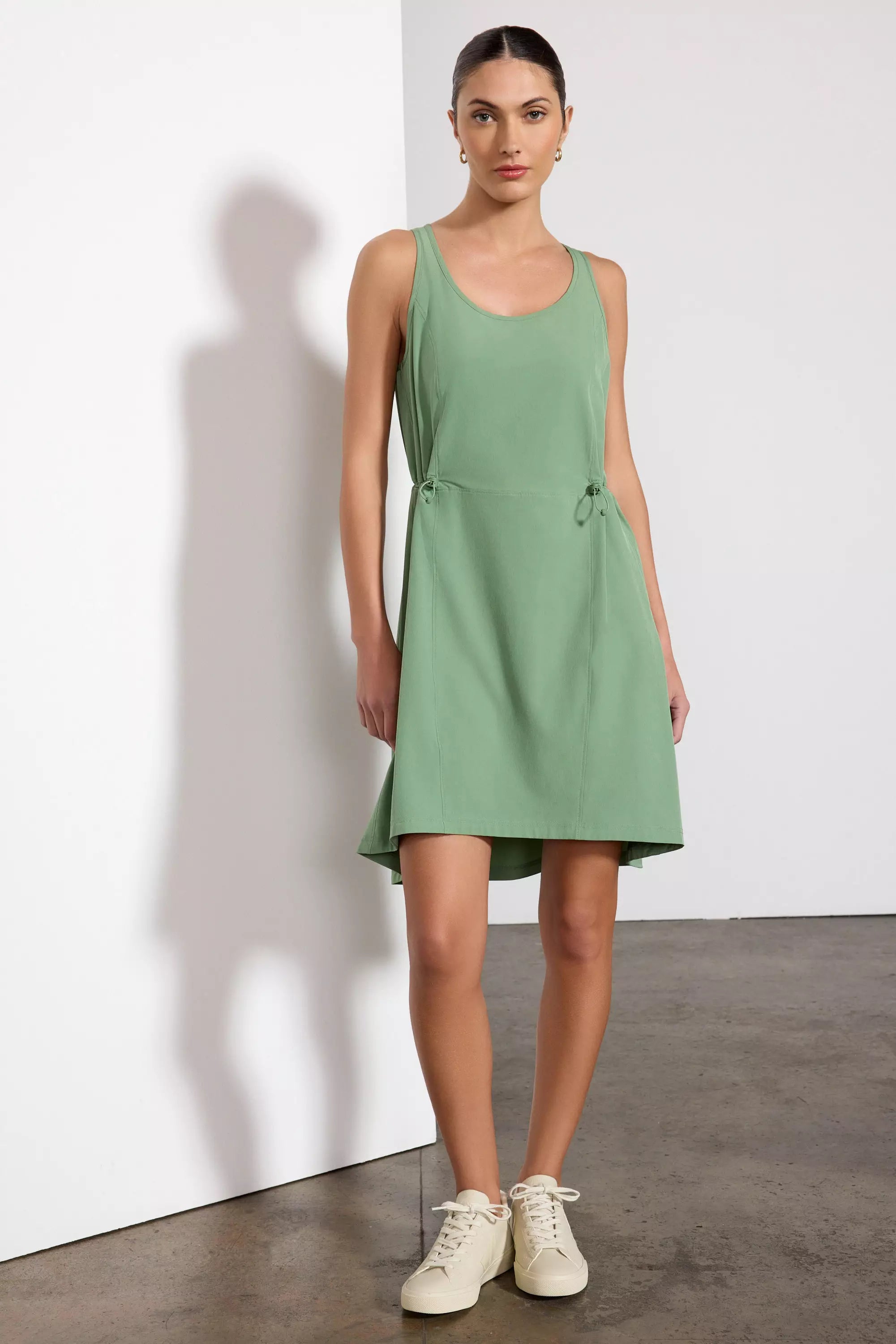 Inspire Dress - Hedge Green