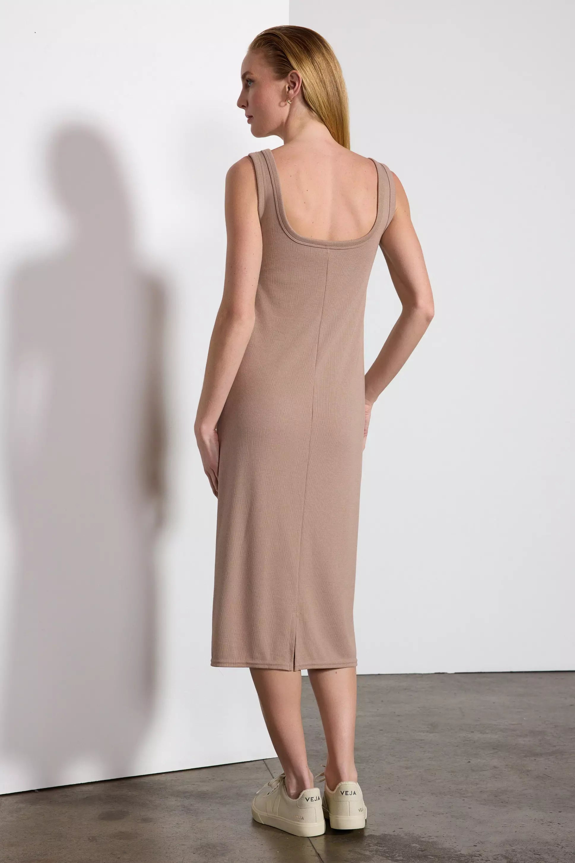 Symphony Cami Dress - Taupe