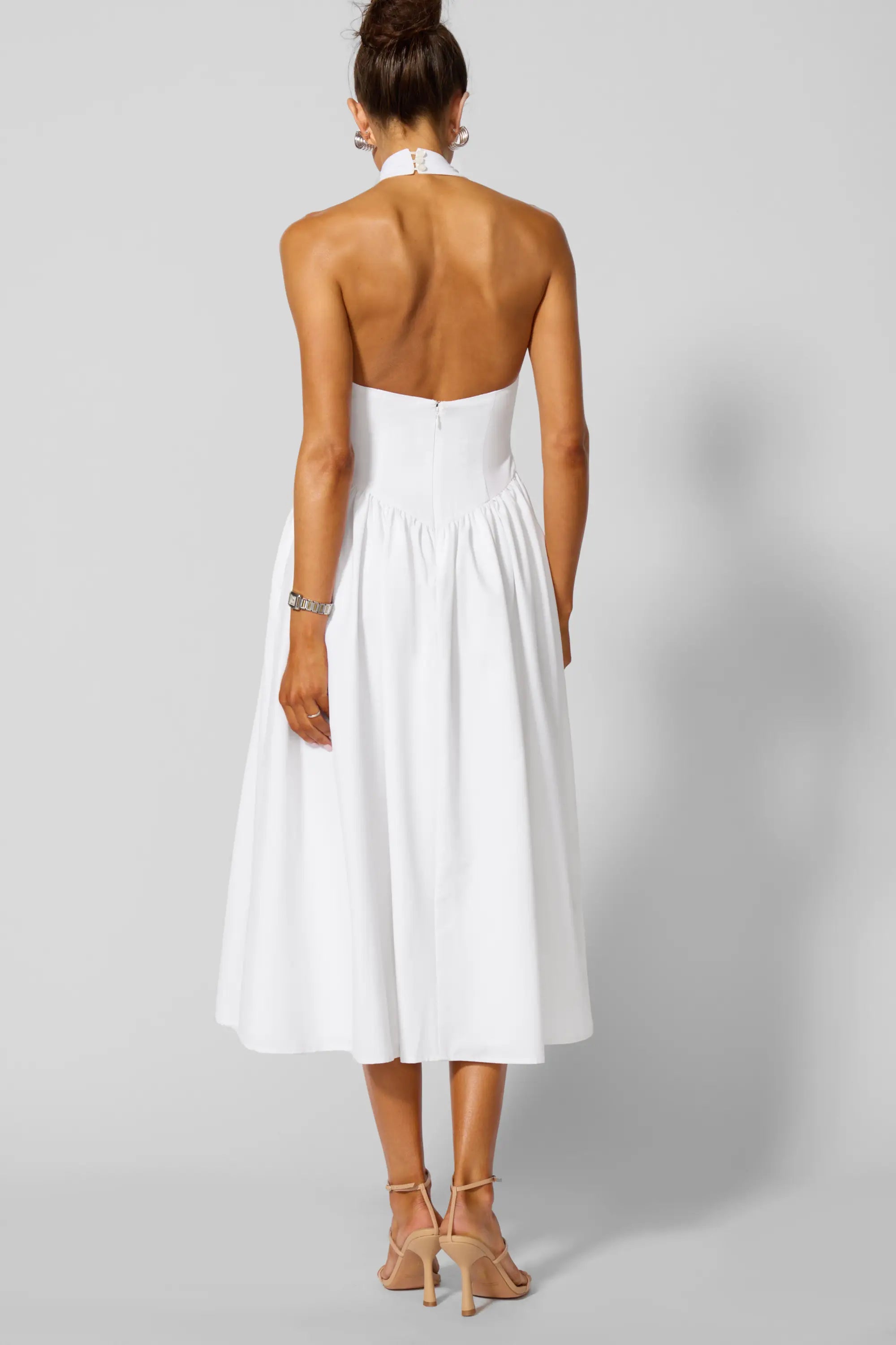 Twirl Dress - Brilliant White