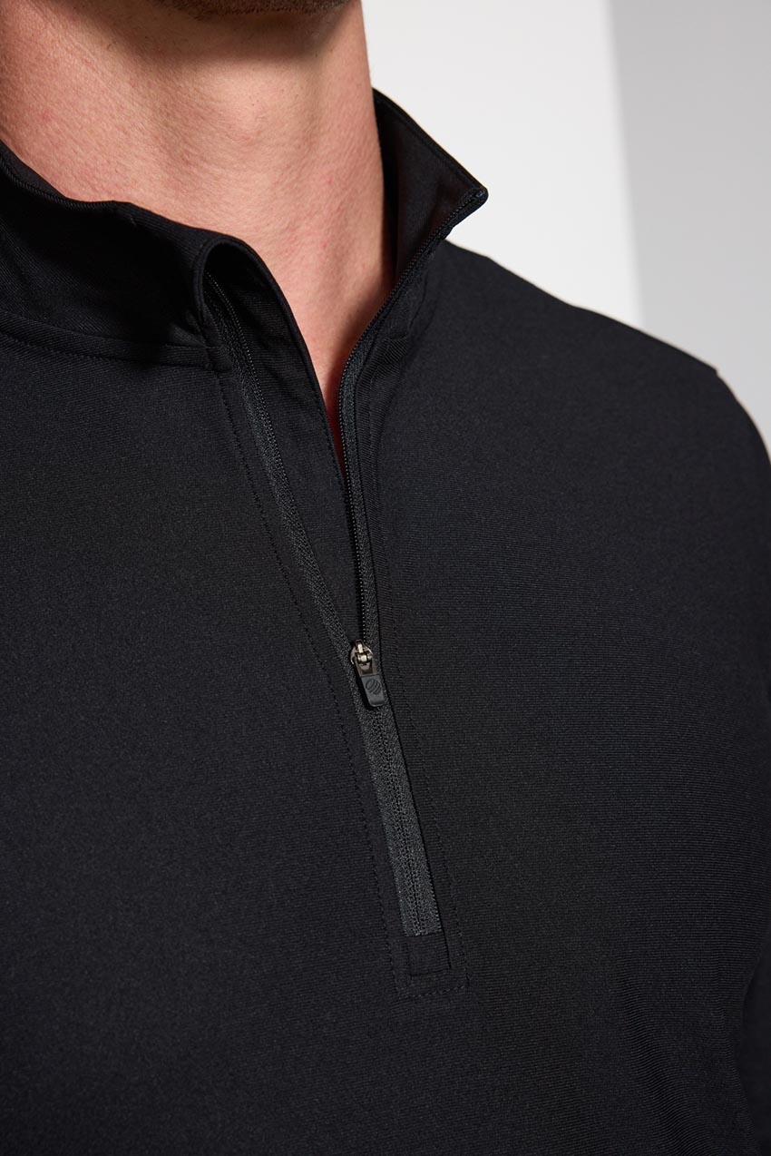 Limitless 1/2 Zip Pullover - Black