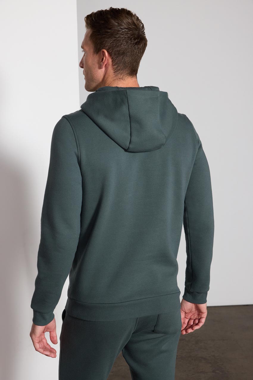 Comfort Men's Fleece Pullover Hoodie - Bay Leaf