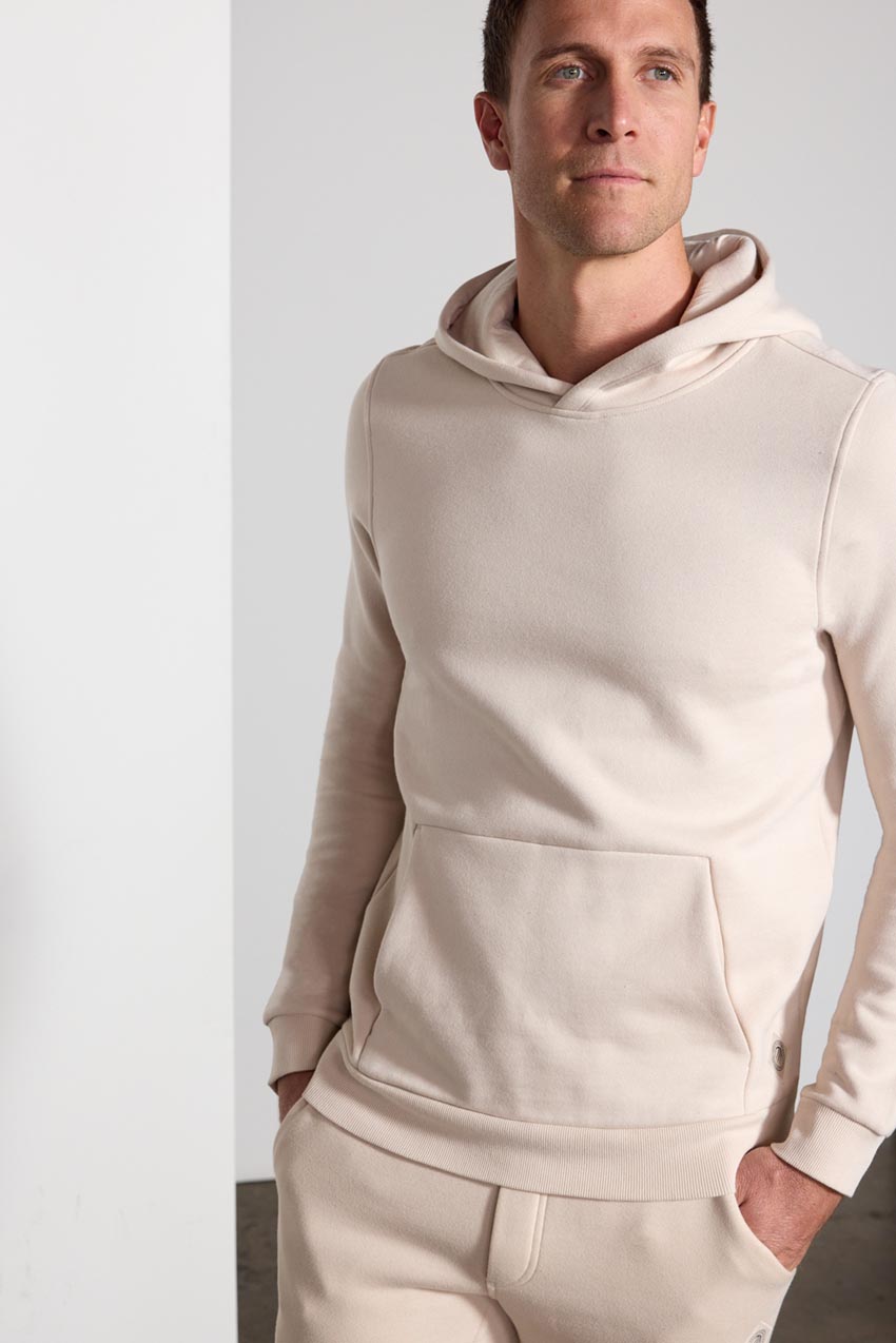 Sweat à capuche Luxefleece pour hommes - Stone