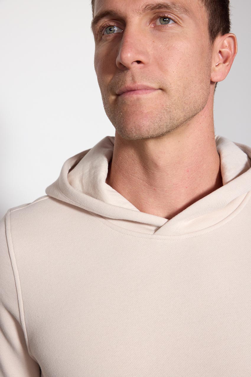 Sweat à capuche Luxefleece pour hommes - Stone